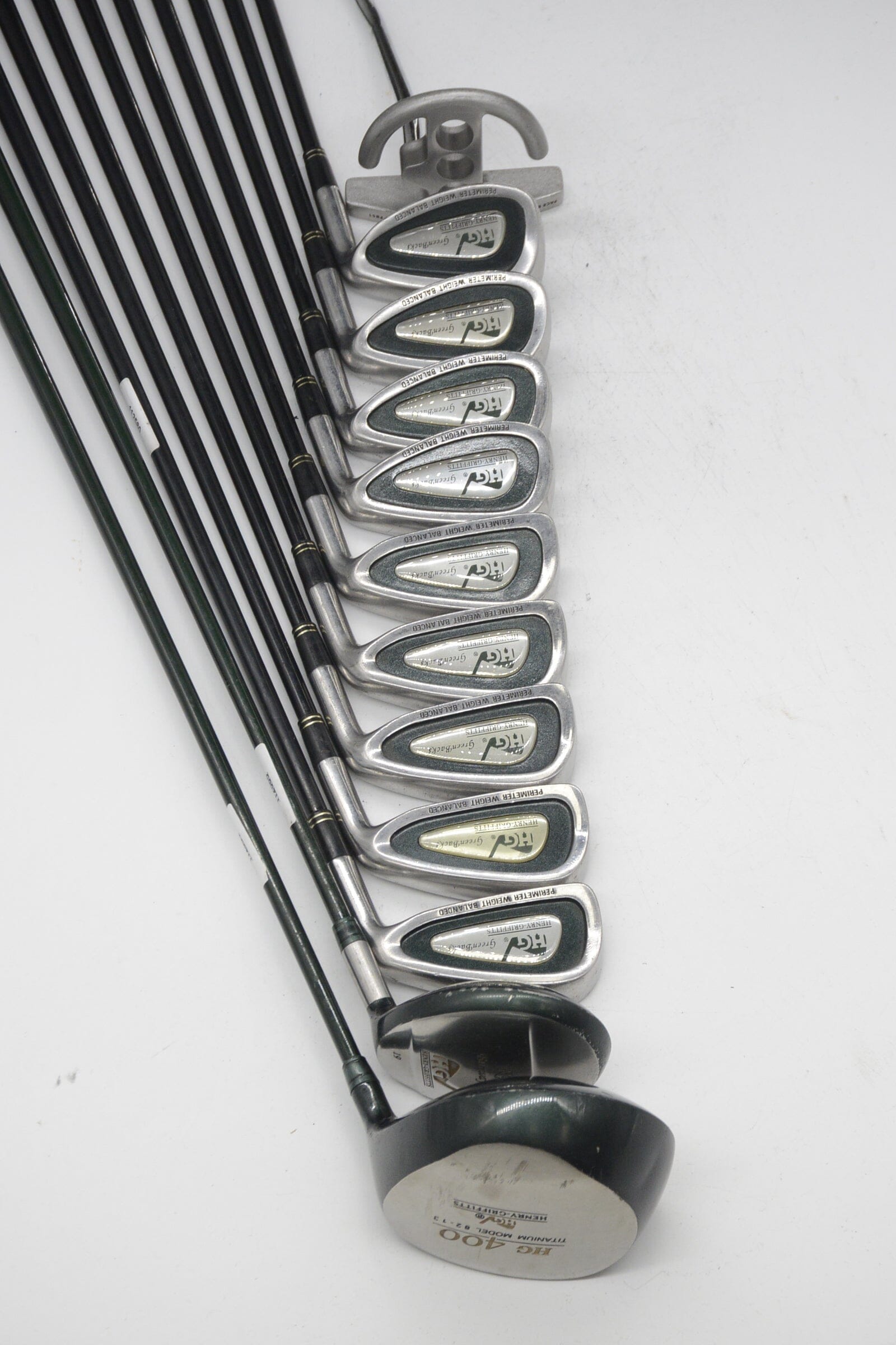 Henry Griffitts GreenBacks Mixed Full Set R Flex -0.75" Golf Clubs GolfRoots 