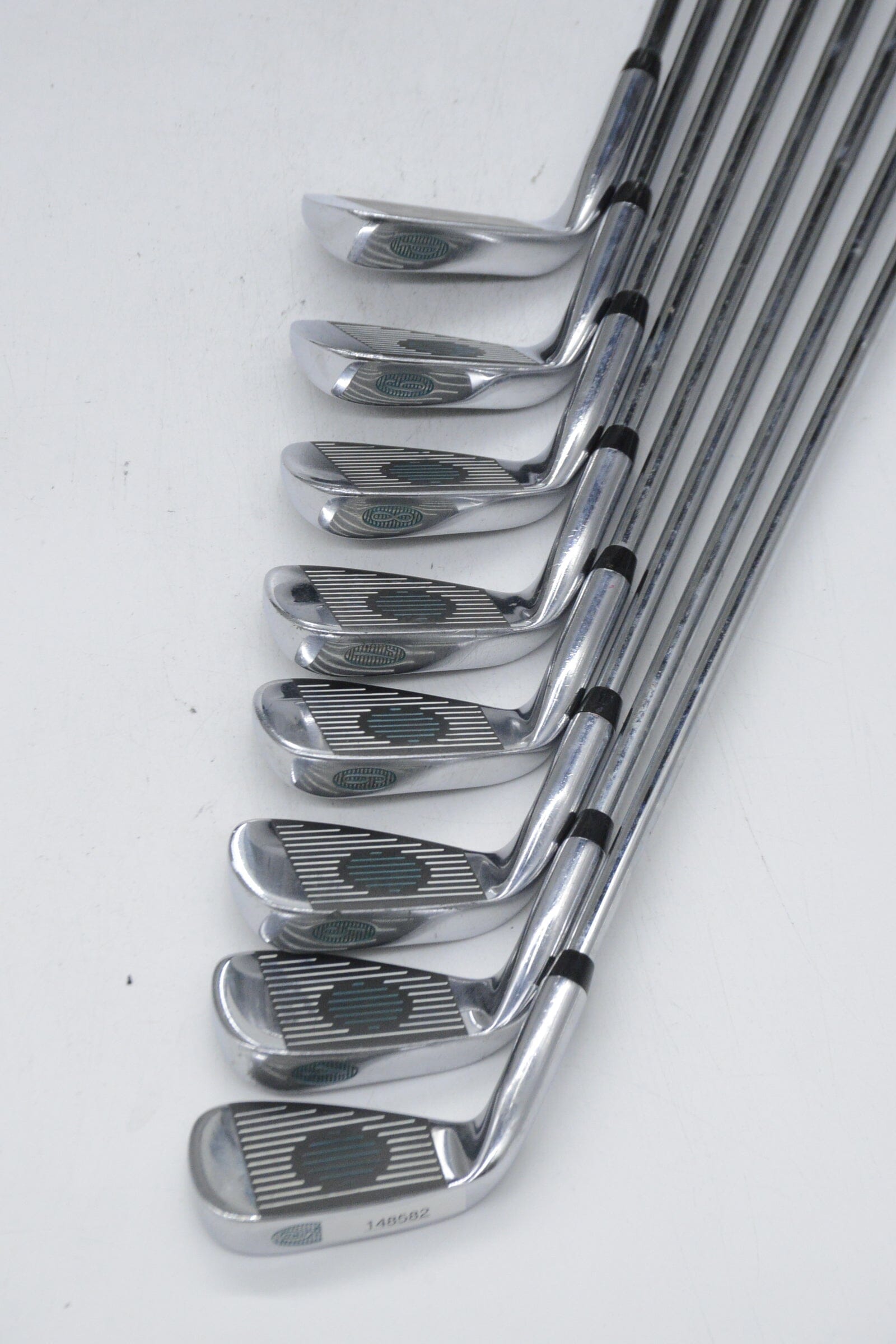 Women's Mega Force Big Blast 3-PW Iron Set W Flex -0.5" Golf Clubs GolfRoots 