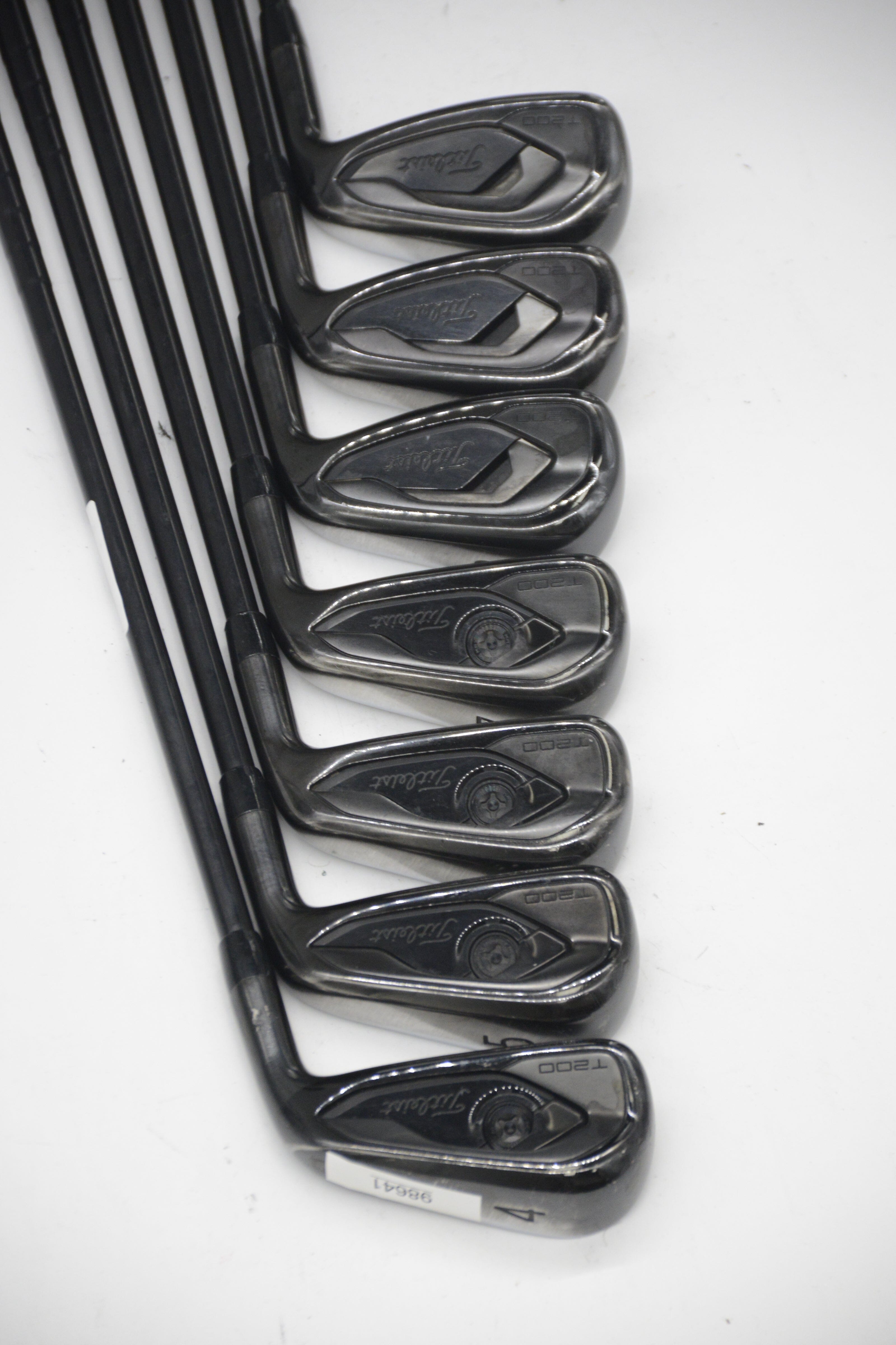 Titleist T200 Black 4-PW Iron Set S Flex +0.25" Golf Clubs GolfRoots 