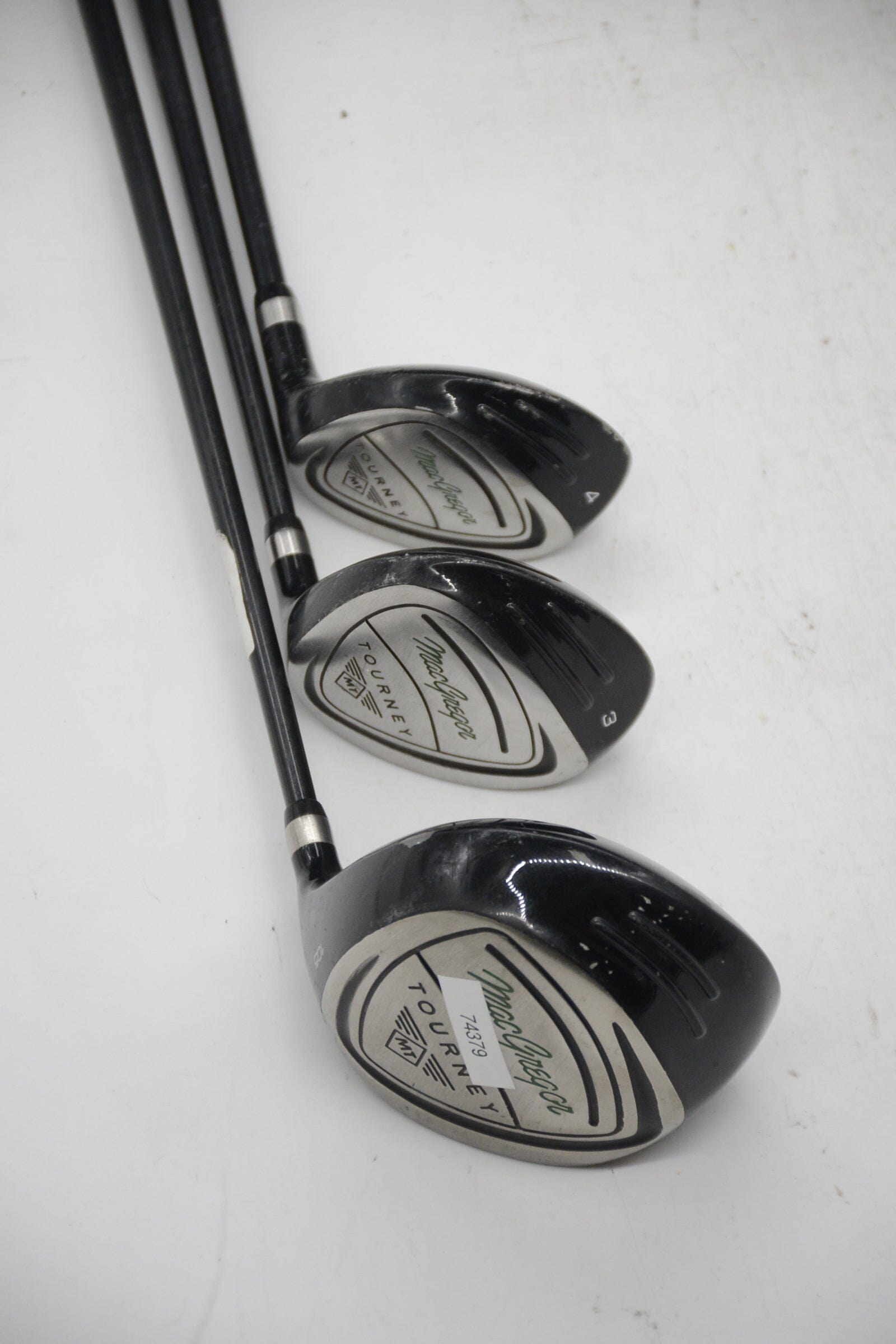 MacGregor Tourney MT D, 3W, 4H Wood Set R Flex Golf Clubs GolfRoots 