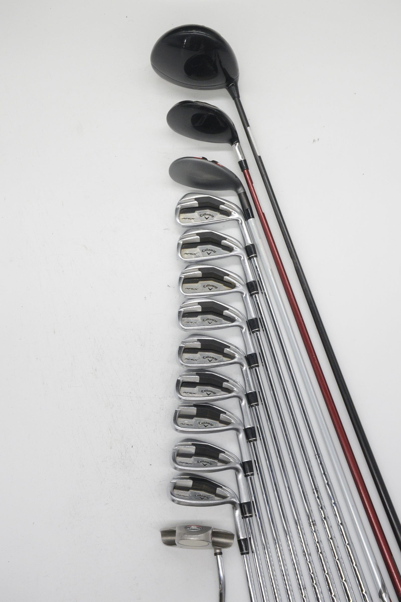 Callaway Apex Forged Mixed Full Set R Flex +1" Golf Clubs GolfRoots 