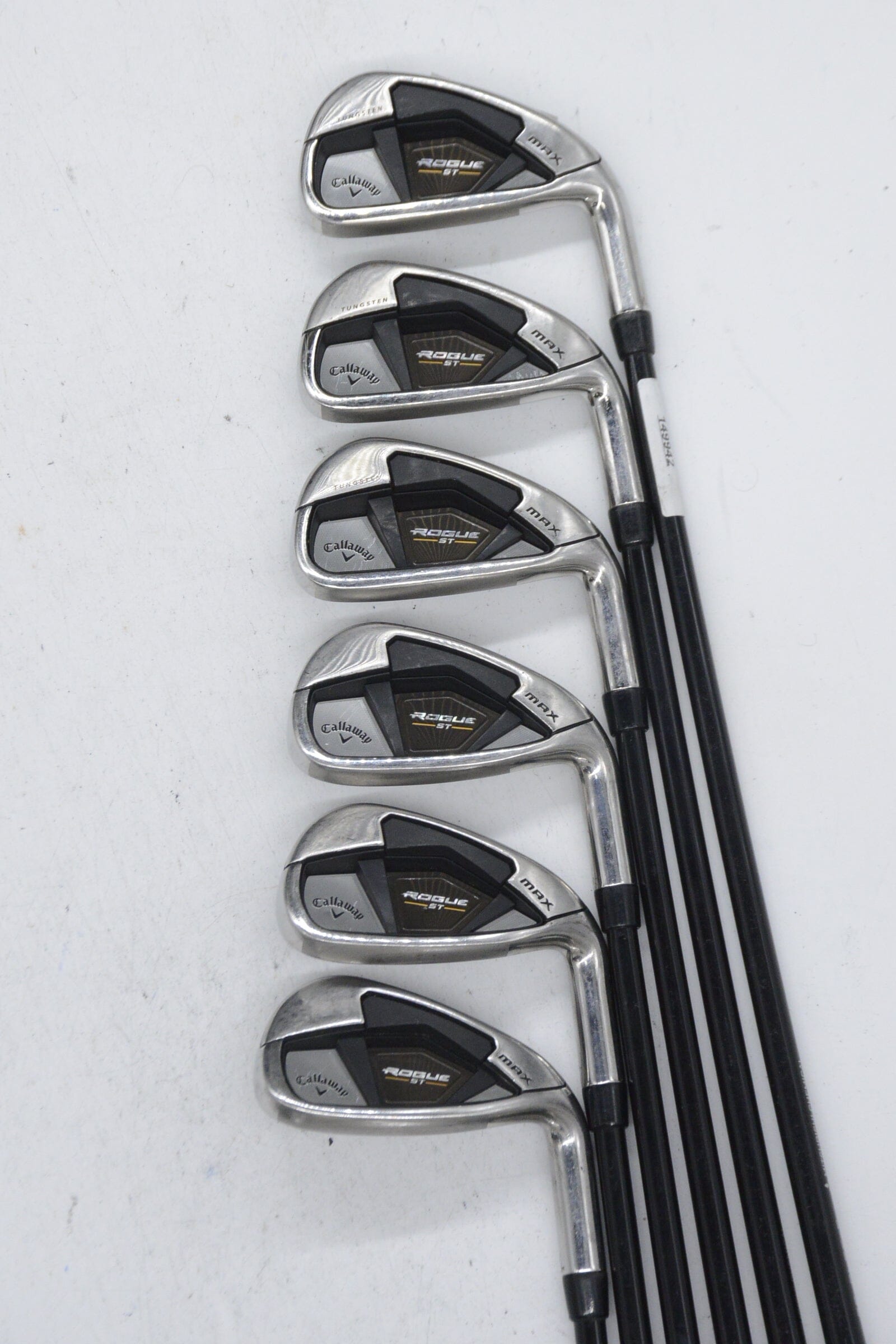 Callaway Rogue ST Max 5-PW Iron Set R Flex -0.5" Golf Clubs GolfRoots 