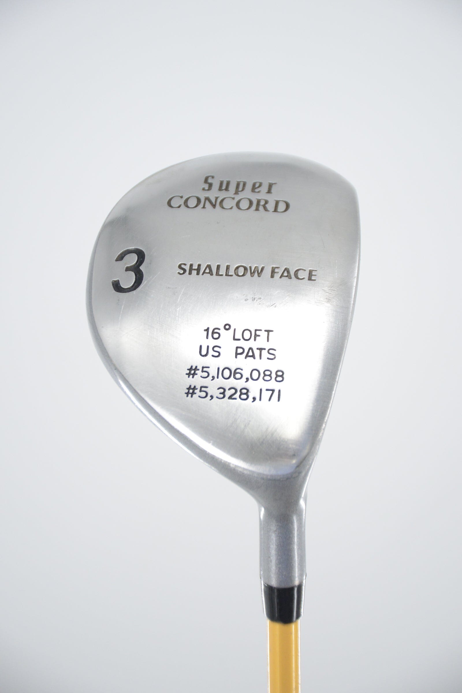 Super Concord Shallow Face 3 Wood S Flex 43.75" Golf Clubs GolfRoots 