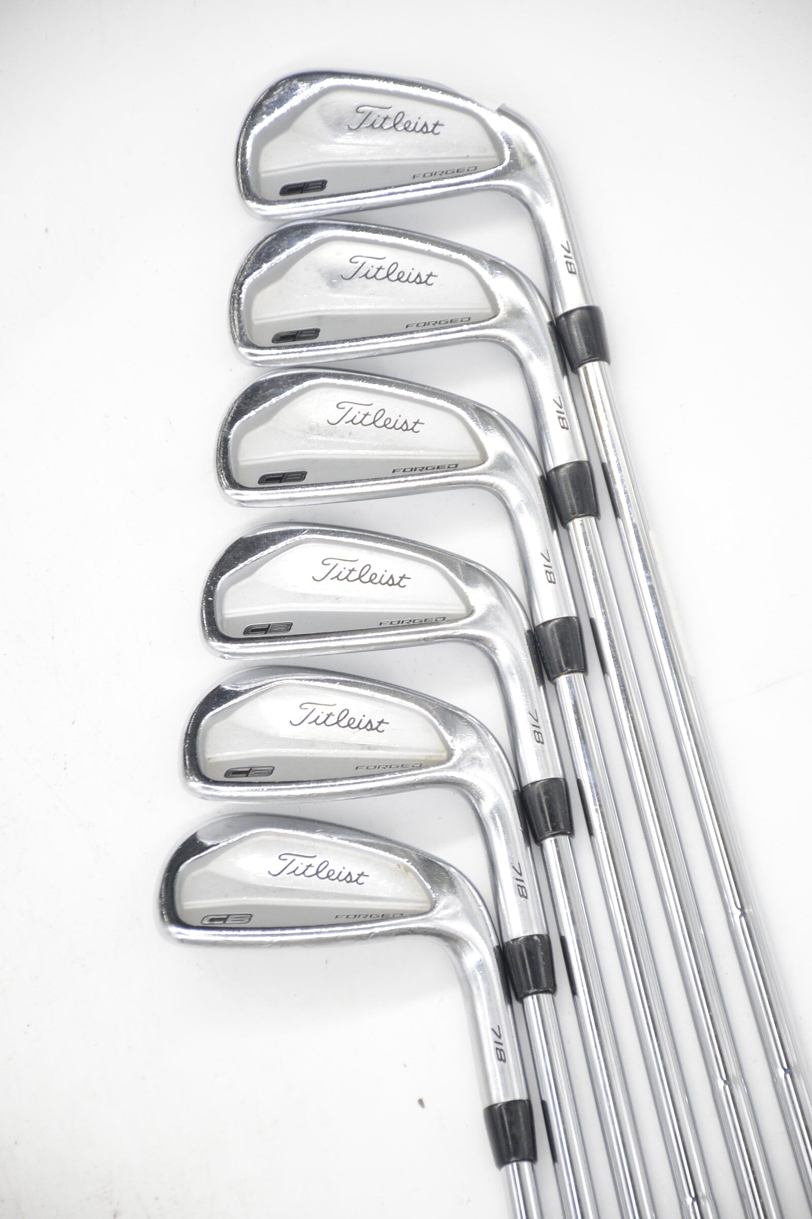 Titleist 718 CB 4-9 Iron Set X Flex +0.5" Golf Clubs GolfRoots 