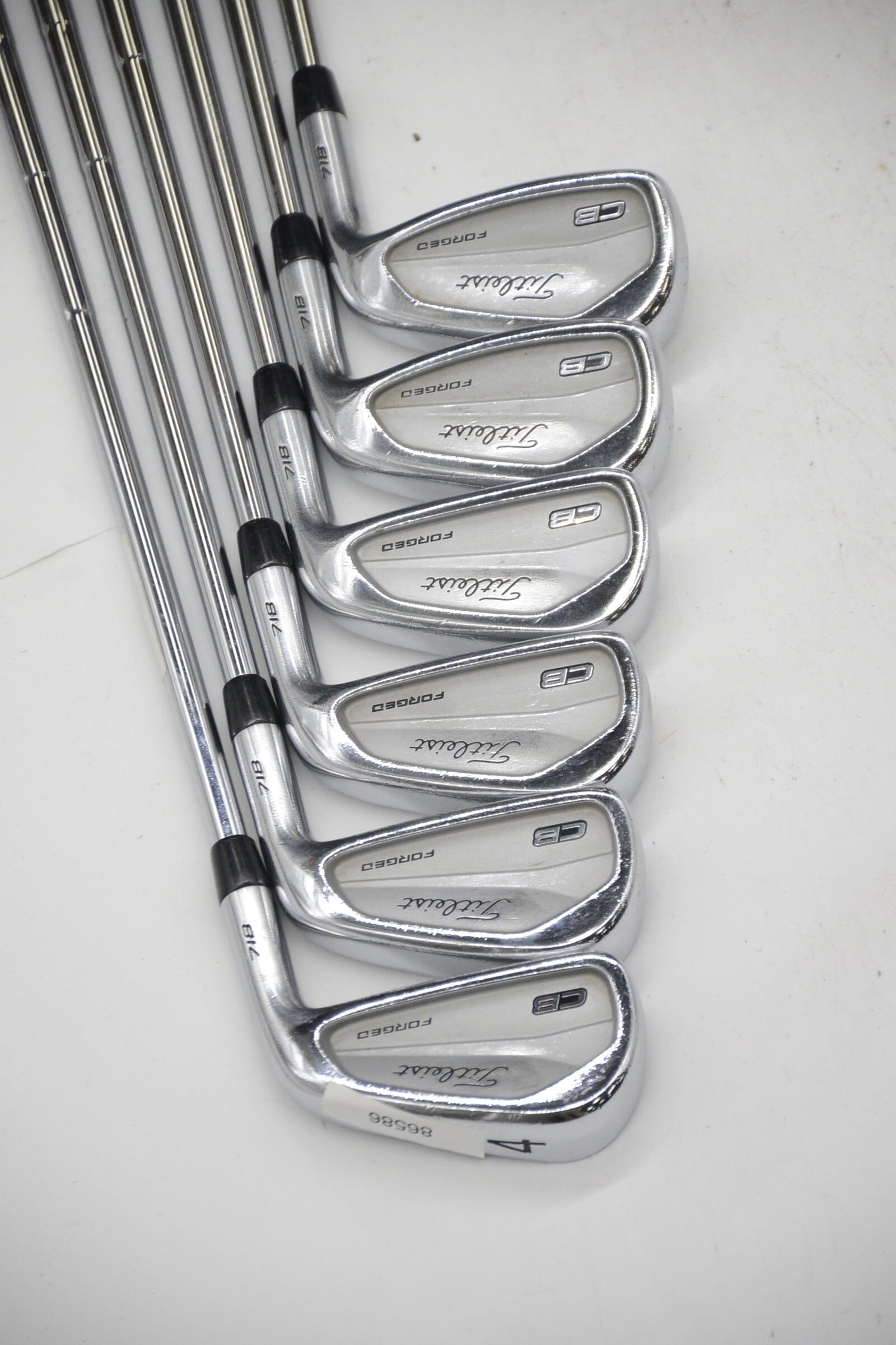 Titleist 718 CB 4-9 Iron Set X Flex +0.5" Golf Clubs GolfRoots 