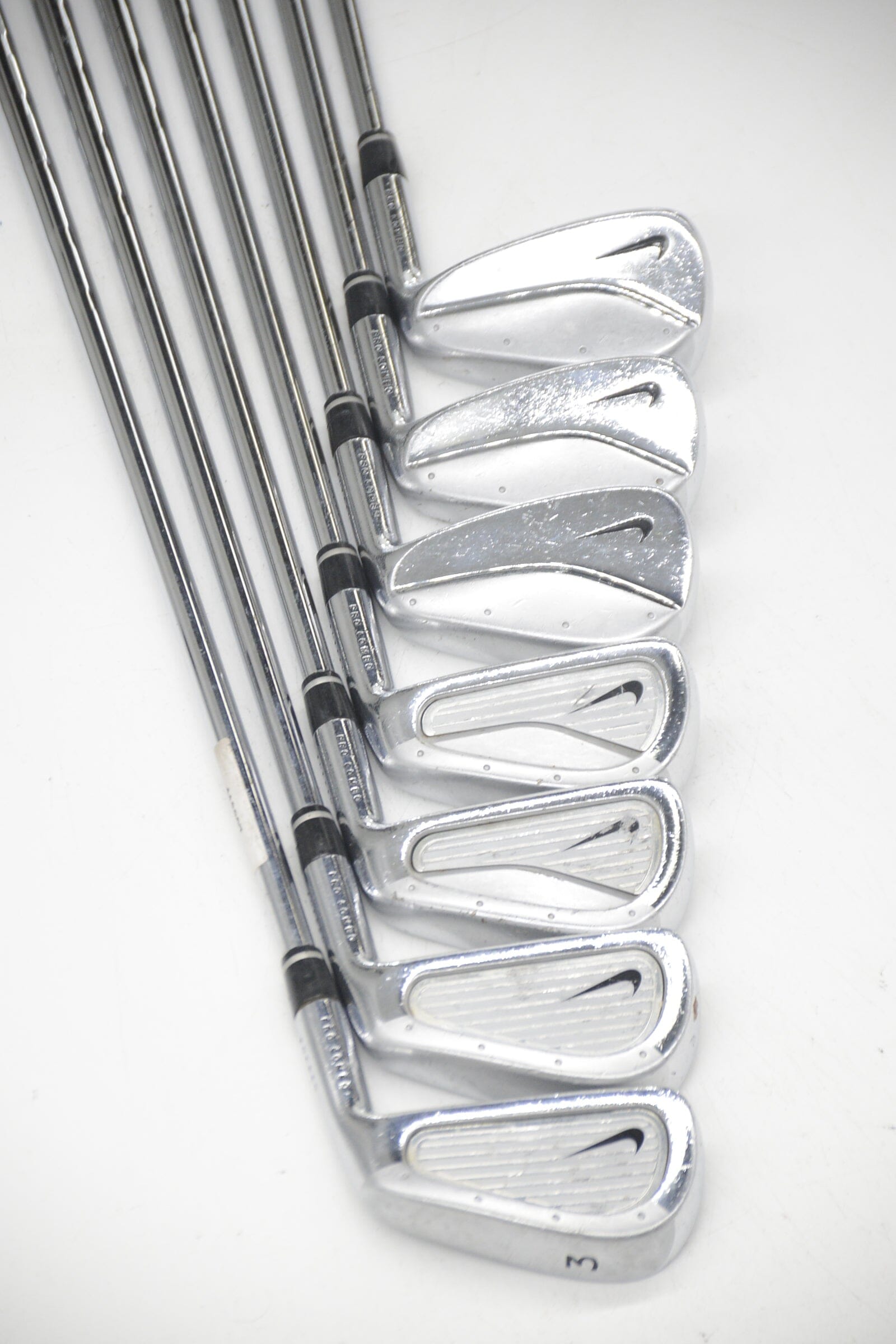 Nike Forged Pro Combo 3-6, 8-PW Iron Set S Flex +0.5" Golf Clubs GolfRoots 