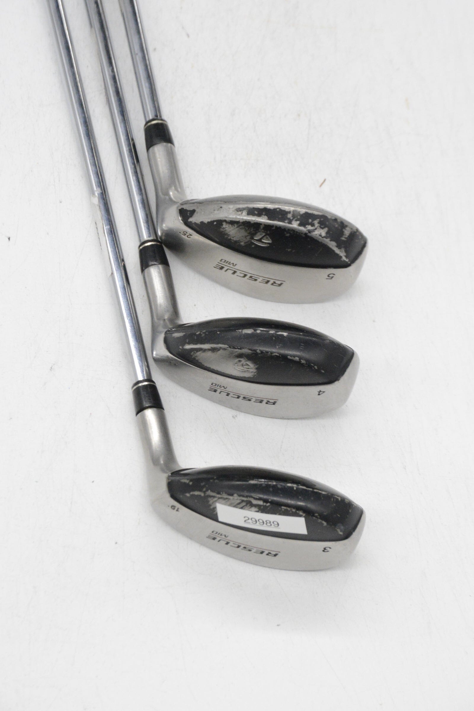 TaylorMade Rescue Mid 3H, 4H, 5H Hybrid Set R Flex Golf Clubs GolfRoots 