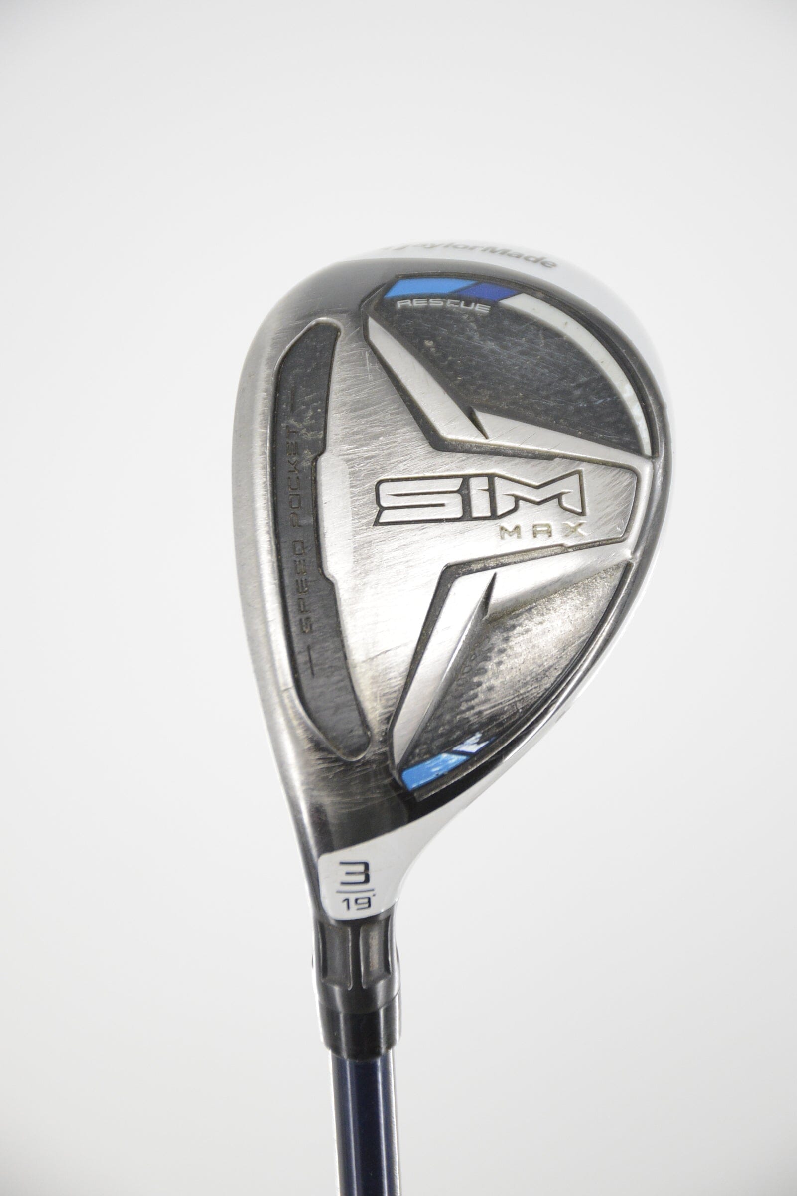 Lefty TaylorMade SIM Max 3 Hybrid R Flex 40.5"