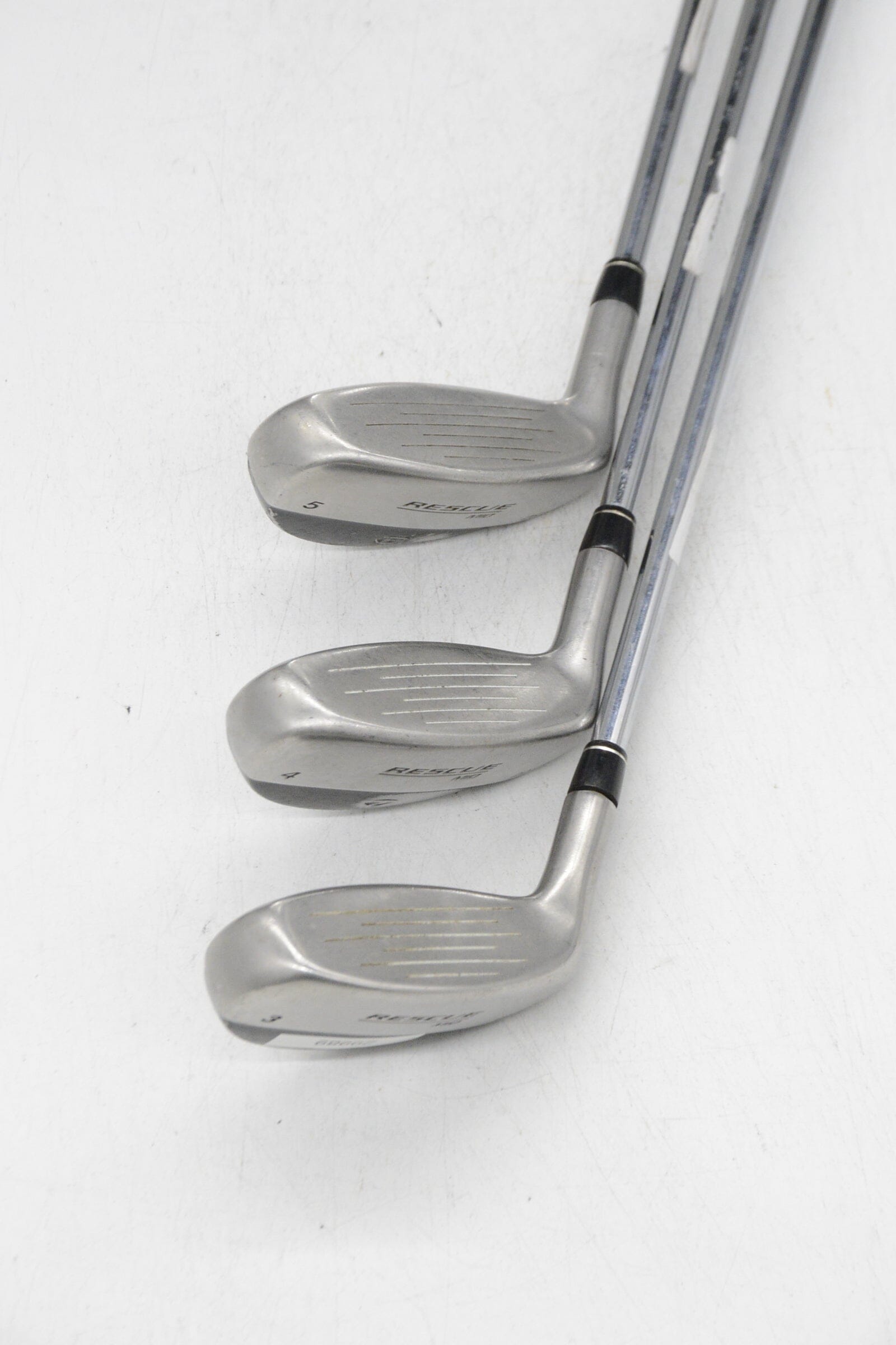TaylorMade Rescue Mid 3H, 4H, 5H Hybrid Set R Flex Golf Clubs GolfRoots 