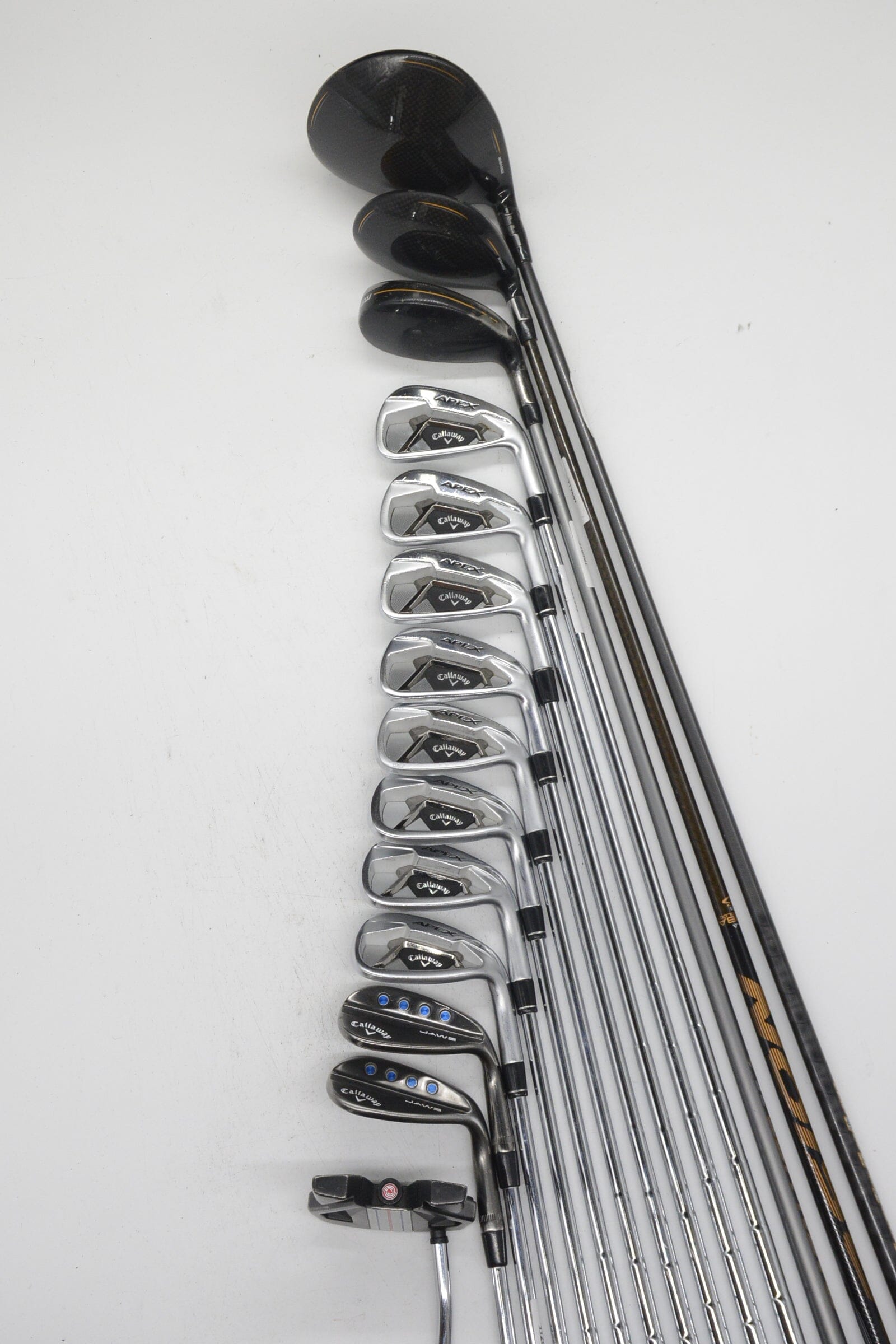 Callaway Apex 21 Mixed Full Set S Flex -0.25" Golf Clubs GolfRoots 