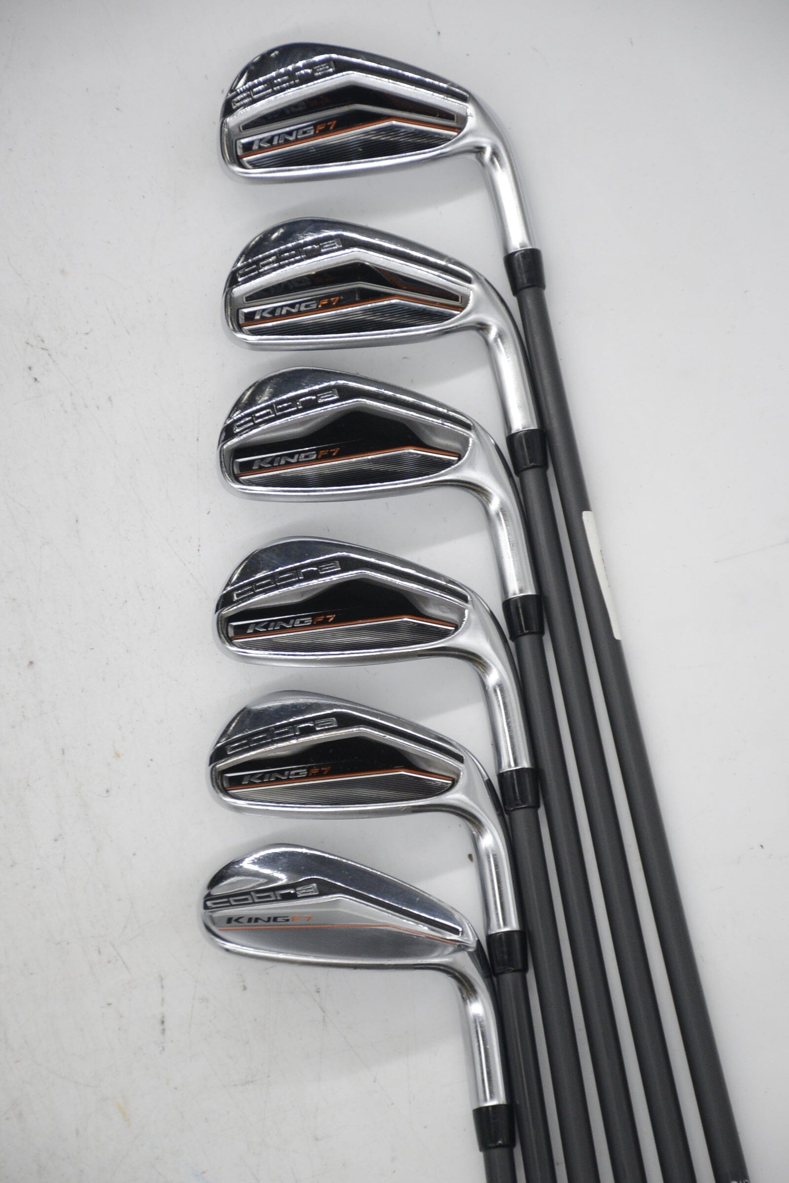 Cobra King F7 6-GW Iron Set SR Flex -0.25" Golf Clubs GolfRoots 