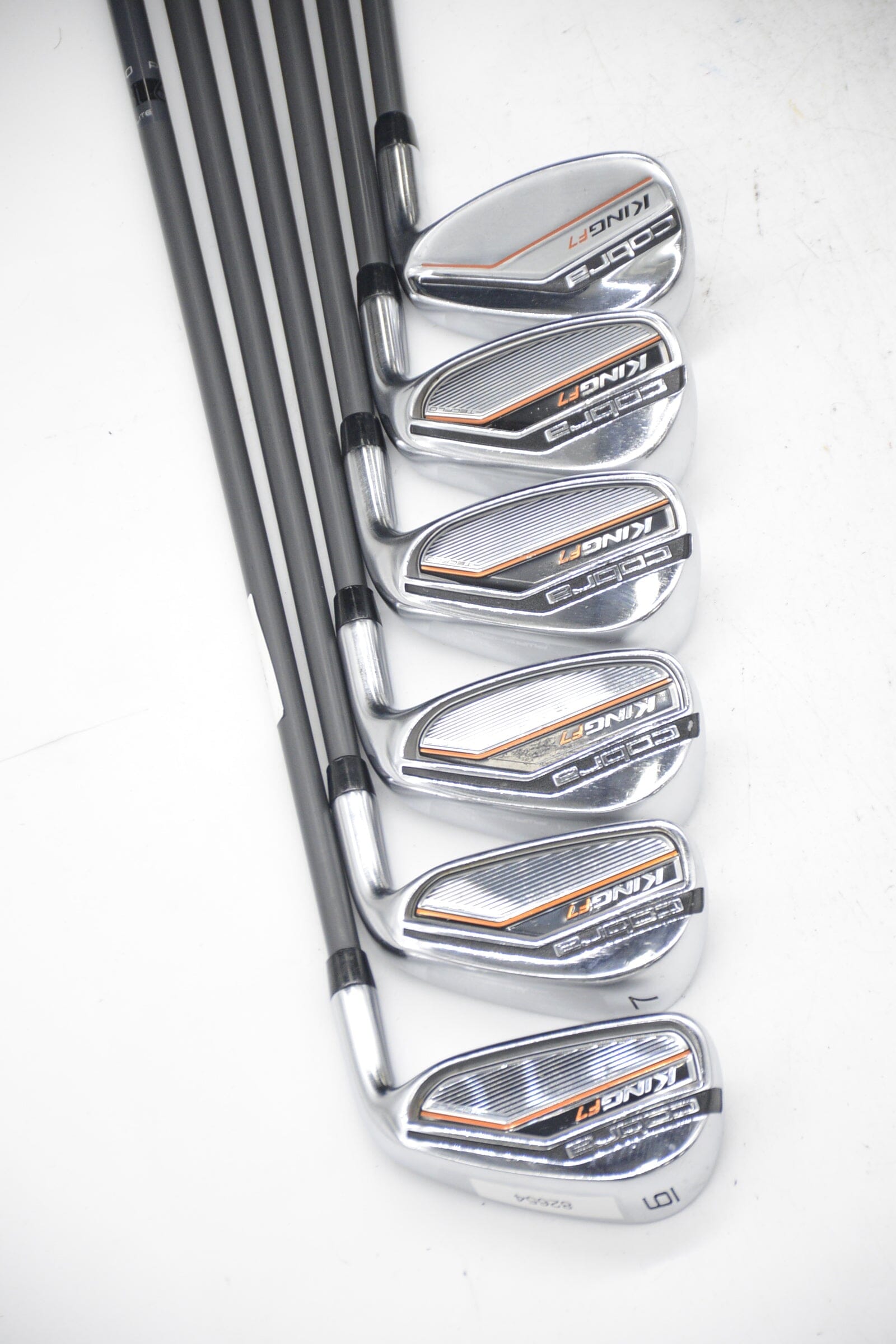 Cobra King F7 6-GW Iron Set SR Flex -0.25" Golf Clubs GolfRoots 