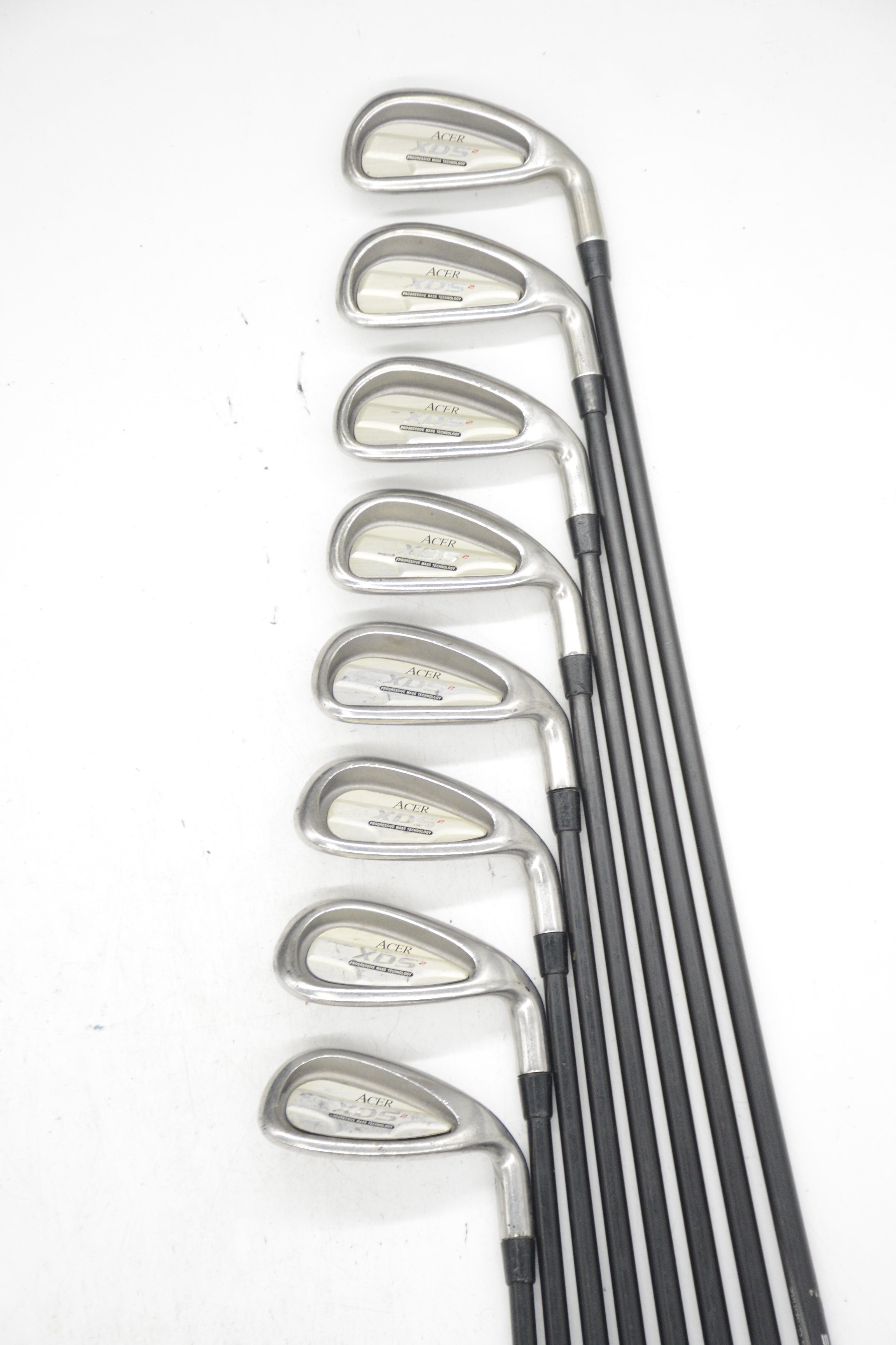 Acer XDS2 3-PW Iron Set R Flex Std Length Golf Clubs GolfRoots 