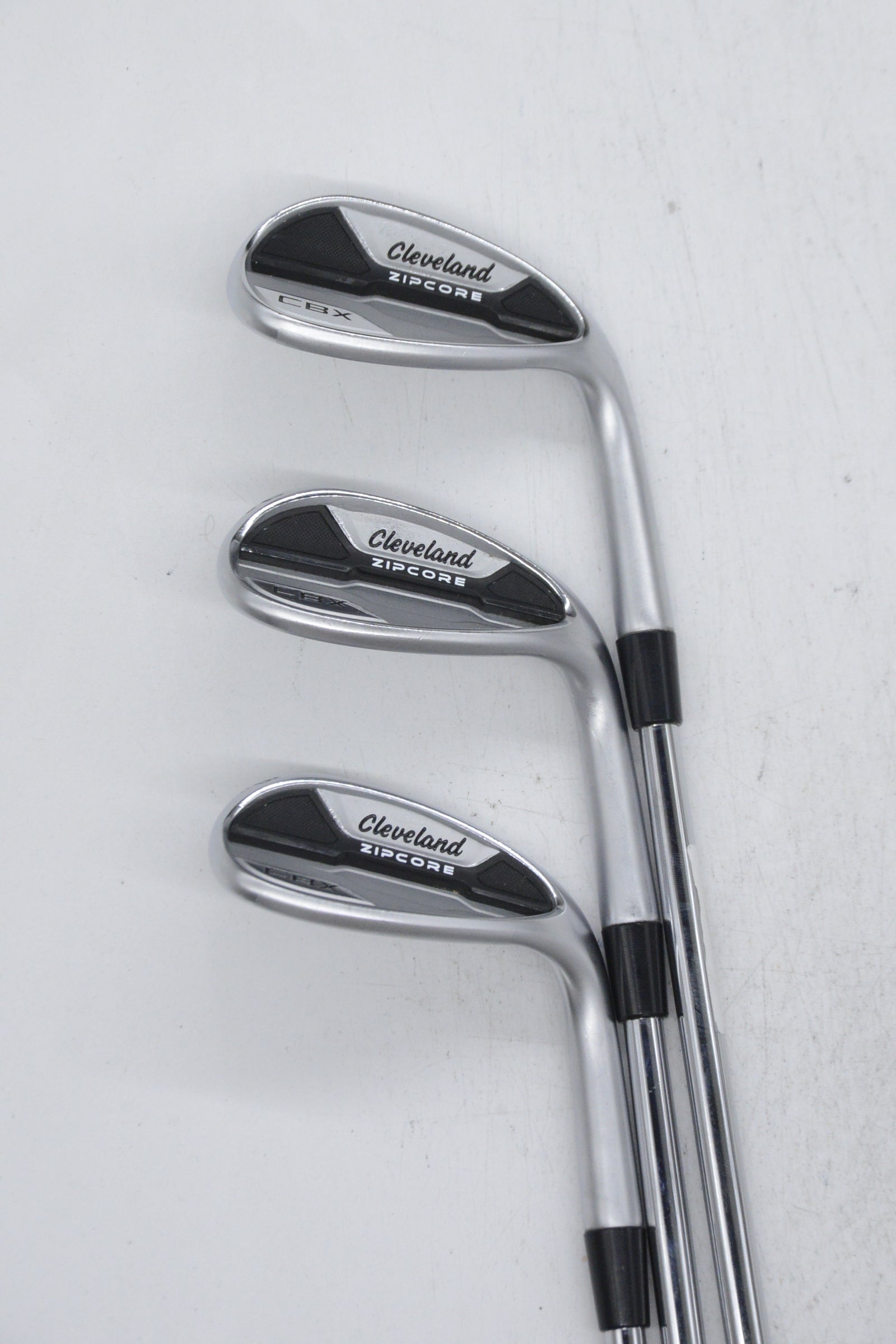 Cleveland CBX Zipcore 50, 54, 58 Degree Wedge Set Wedge Flex