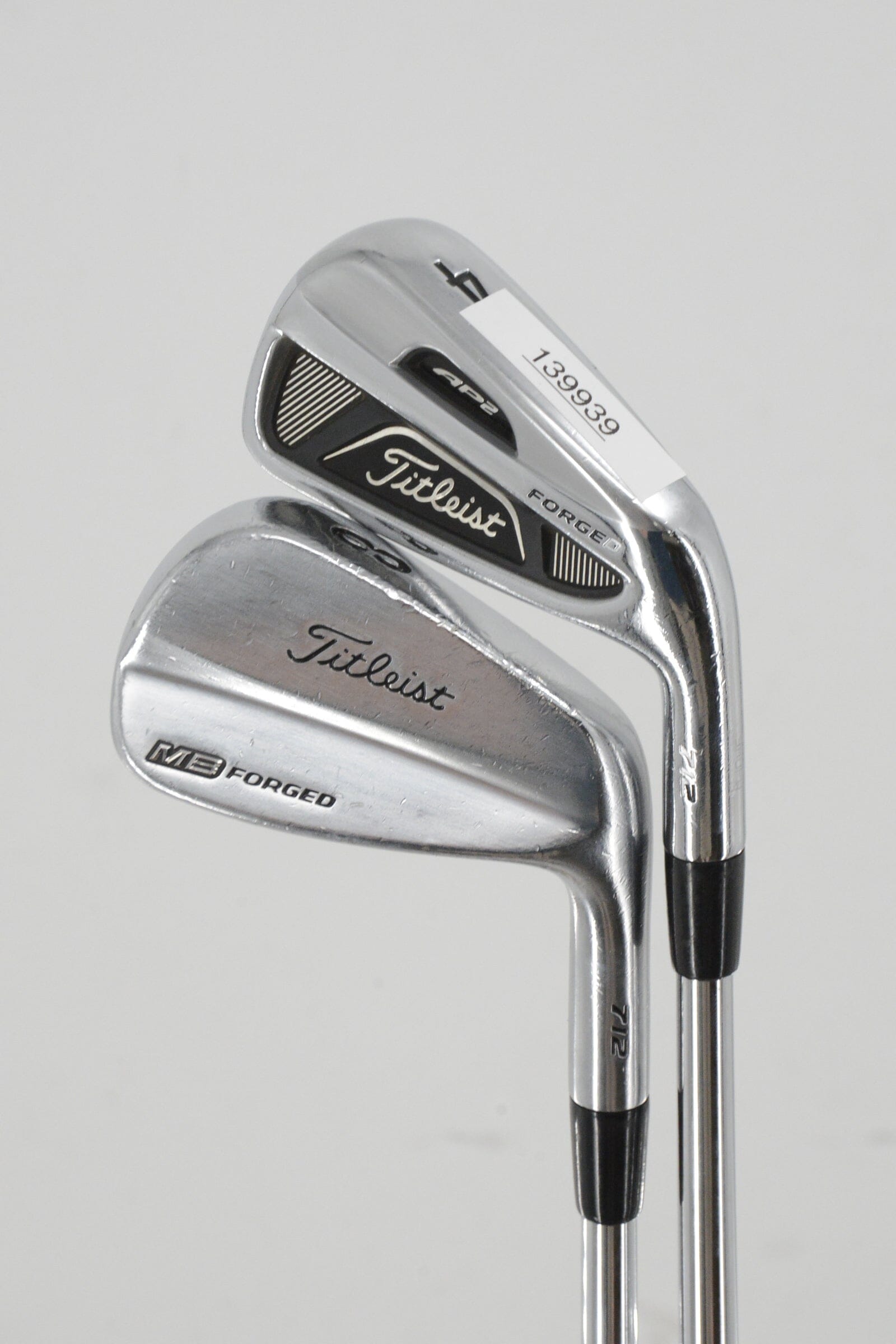 Titleist 712 AP2/MB Forged Combo 4-PW Iron Set S Flex +1" Golf Clubs GolfRoots 
