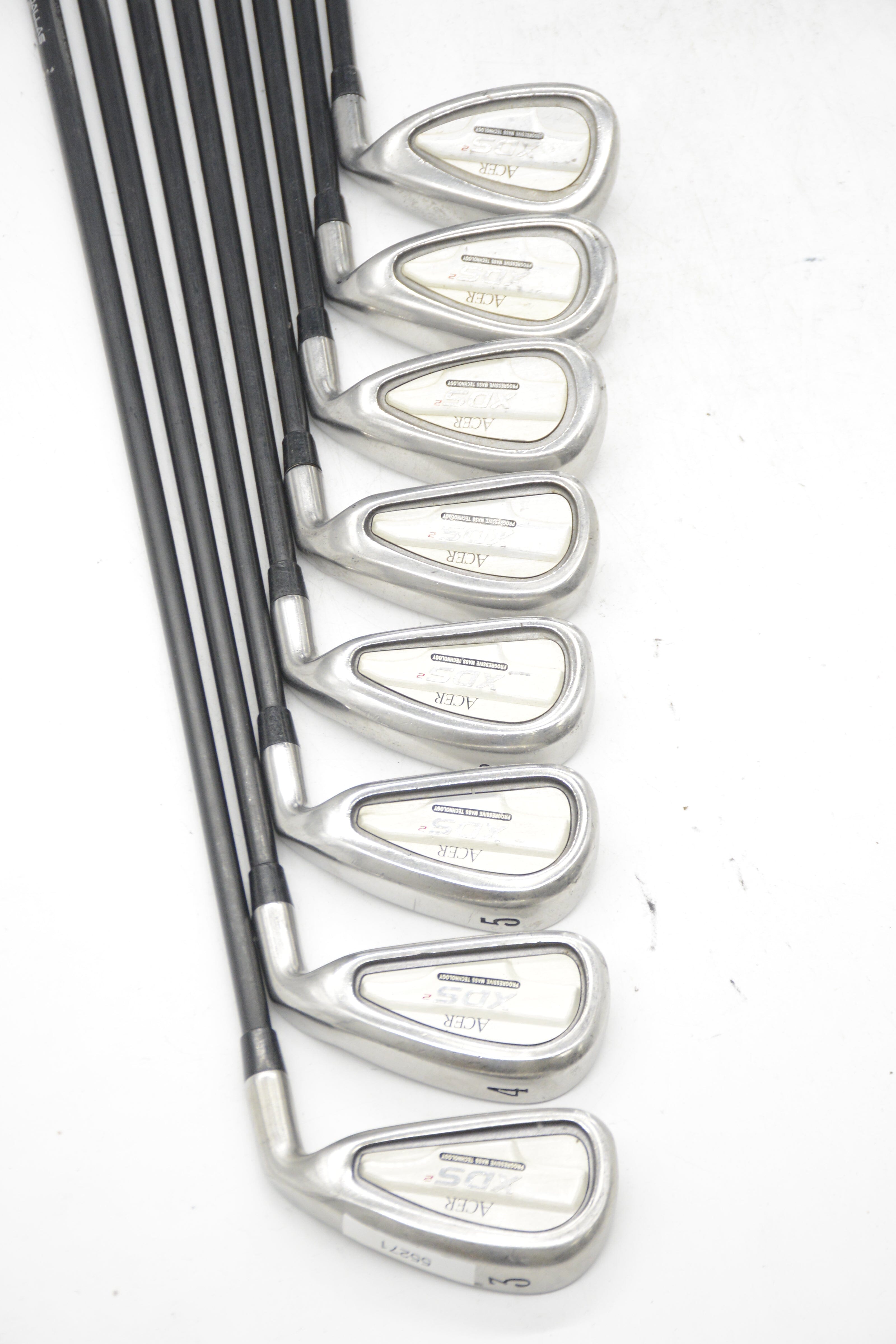 Acer XDS2 3-PW Iron Set R Flex Std Length Golf Clubs GolfRoots 