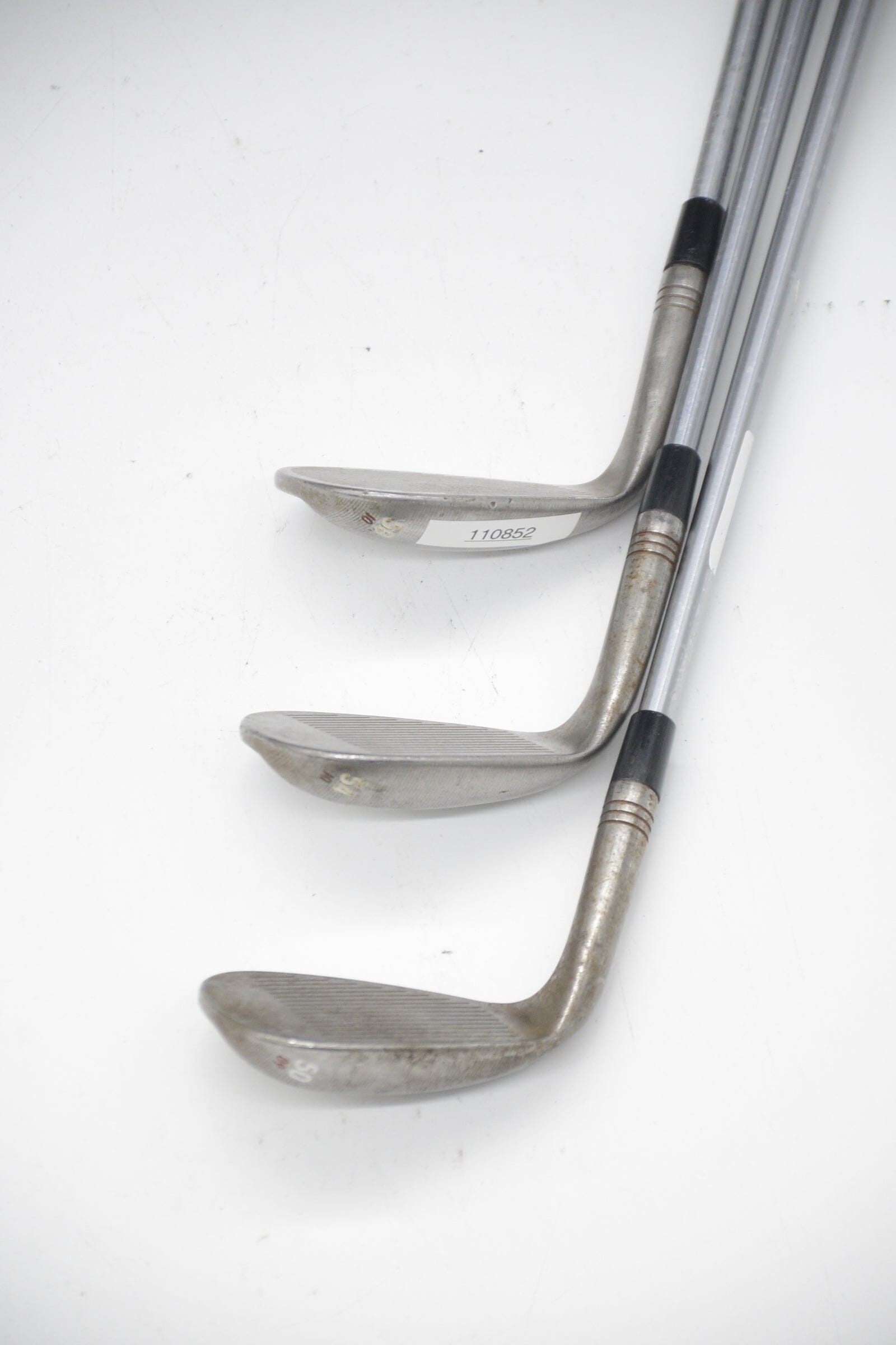 TaylorMade Hi Toe Raw 50, 54, 58 Degree Wedge Set S Flex Golf Clubs GolfRoots 