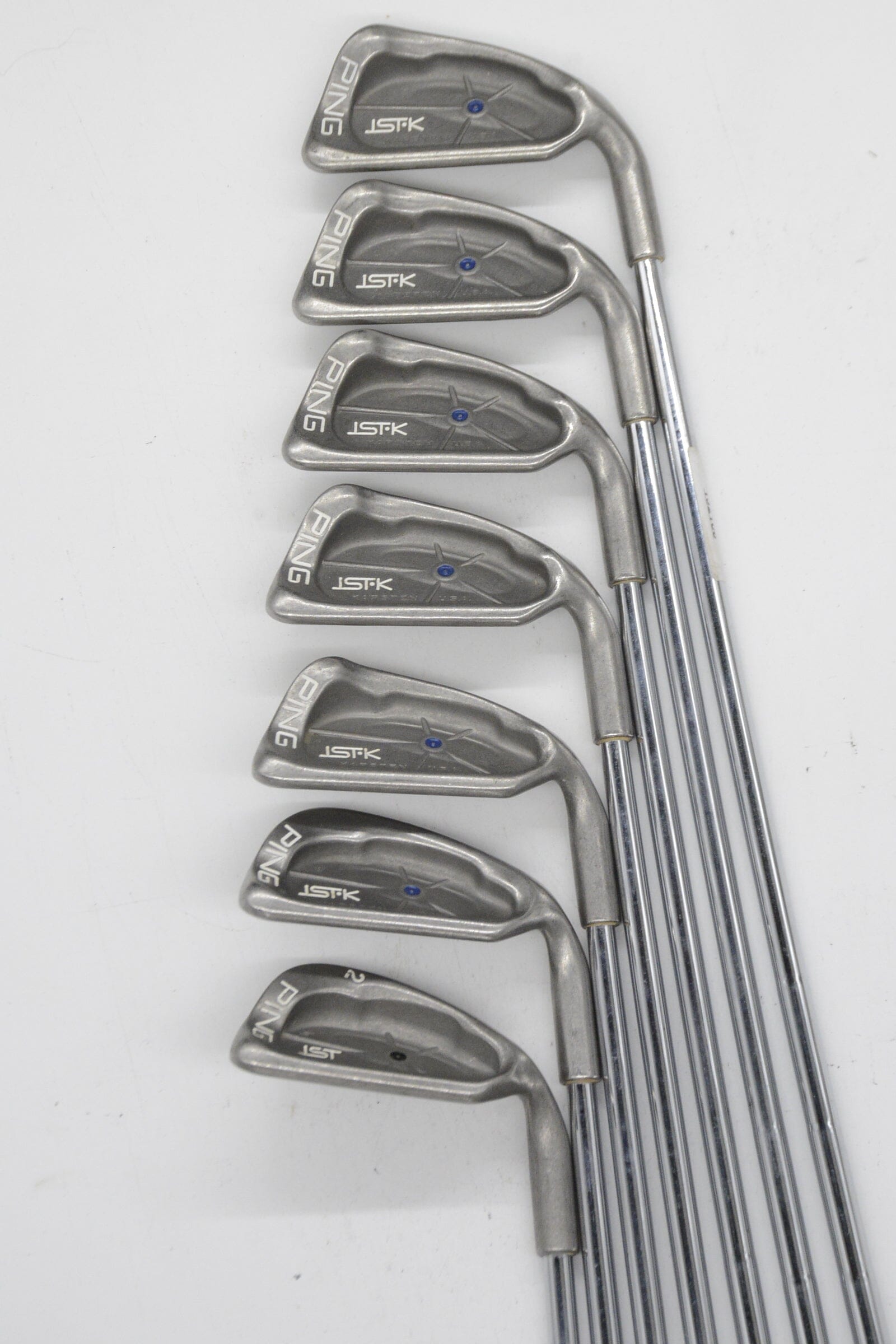 Ping ISI K 4-7, 9-PW, SW Iron Set S Flex Std Length Golf Clubs GolfRoots 