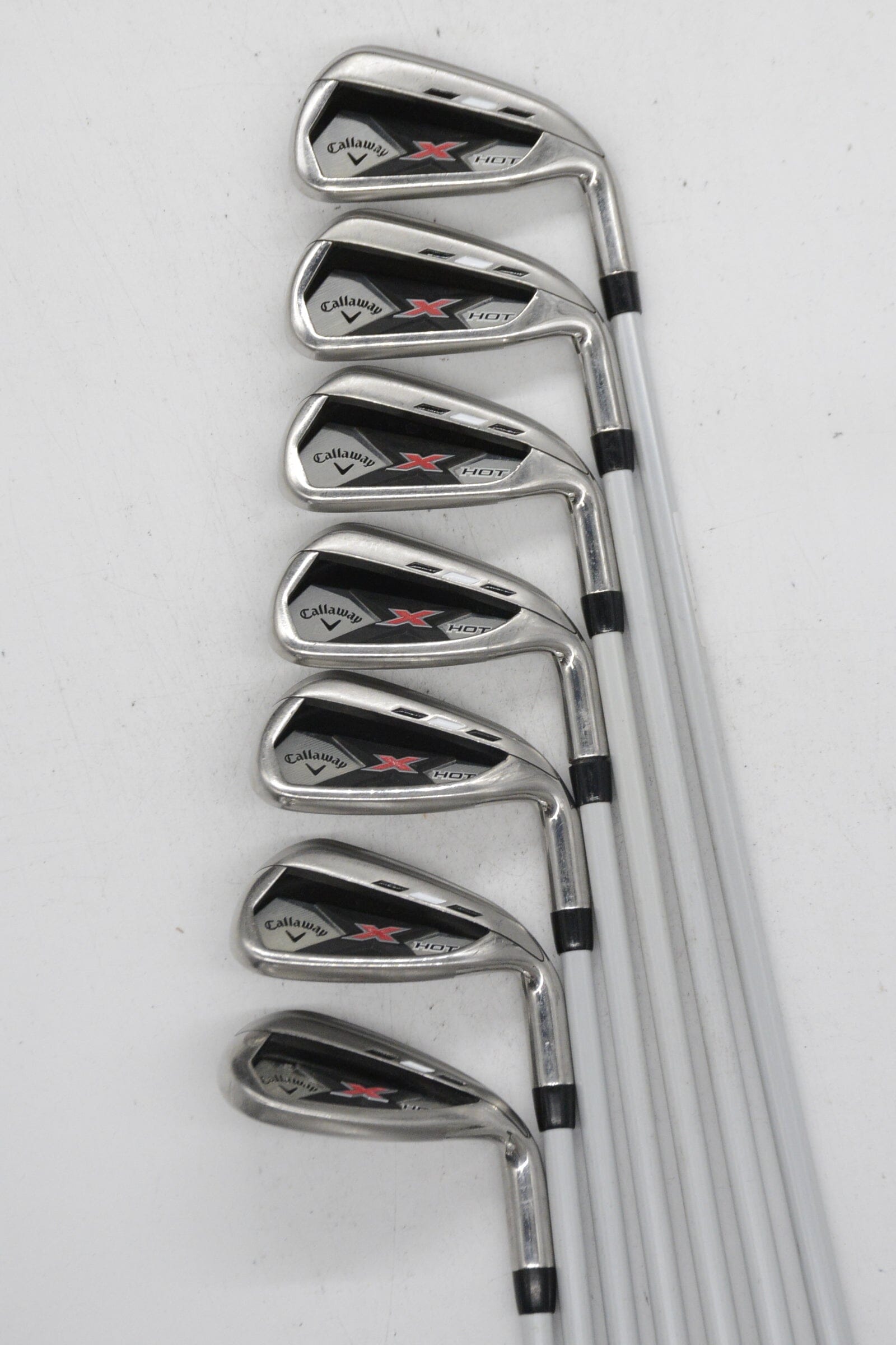 Callaway X Hot 2019 5-PW, LW Iron Set R Flex -0.5" Golf Clubs GolfRoots 