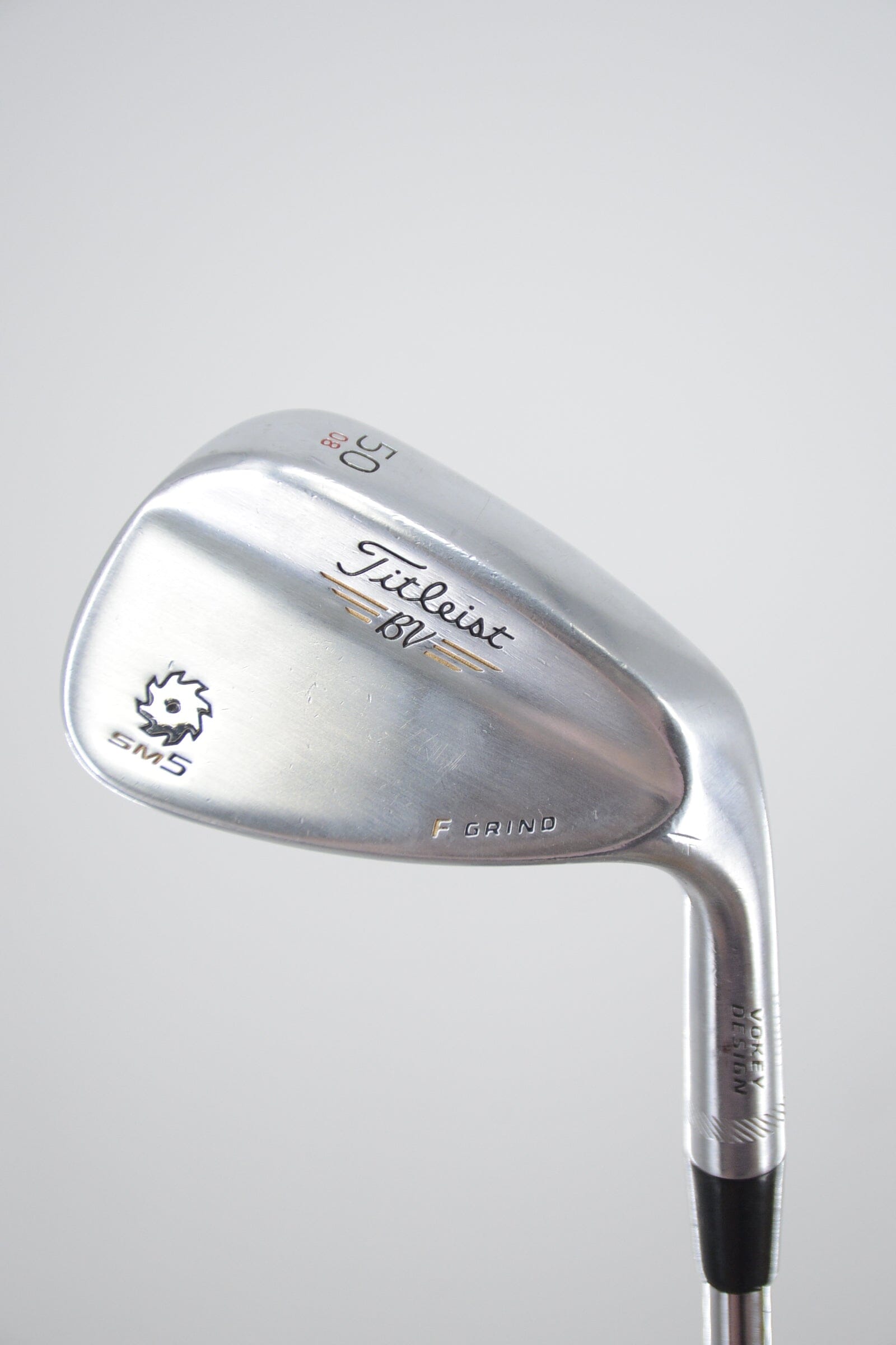 Titleist Vokey SM5 Tour Chrome 50 Degree Wedge Wedge Flex 35.25" Golf Clubs GolfRoots 