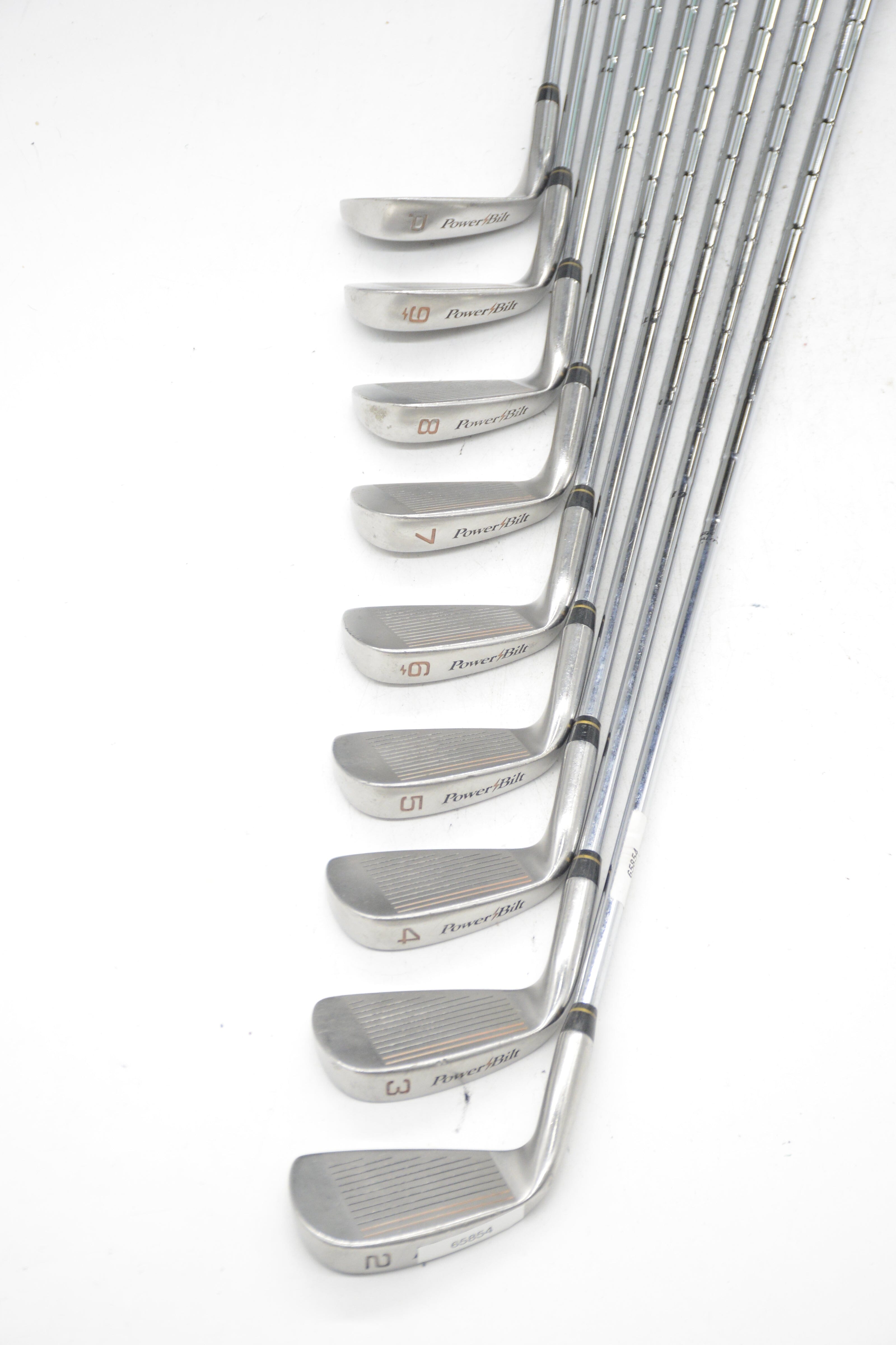 PowerBilt Citation Plus Oversize 2-PW Iron Set R Flex -0.5" Golf Clubs GolfRoots 