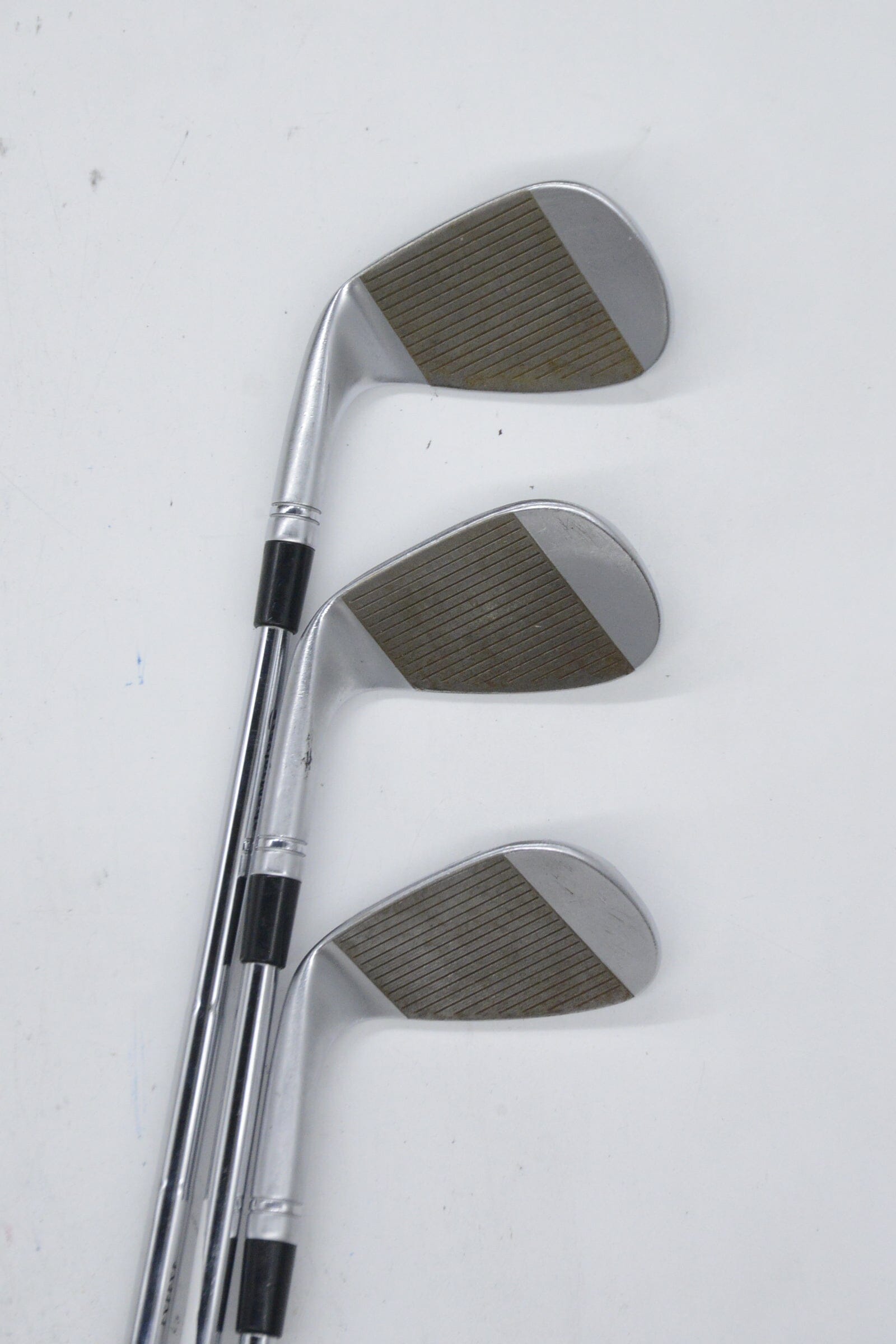 TaylorMade MG3 Chrome 50, 56, 60 Degree Wedge Set S Flex Golf Clubs GolfRoots 
