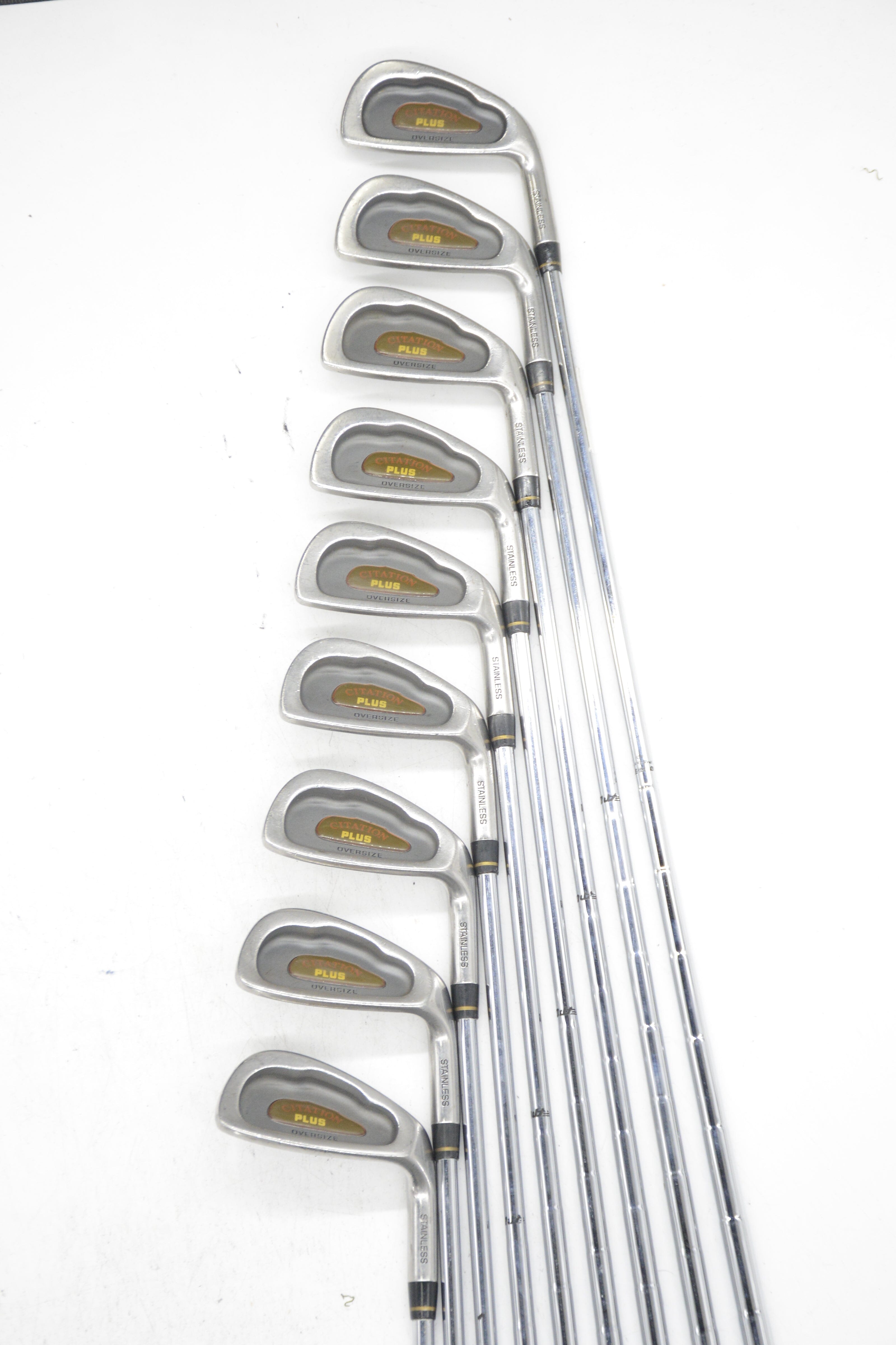 PowerBilt Citation Plus Oversize 2-PW Iron Set R Flex -0.5" Golf Clubs GolfRoots 