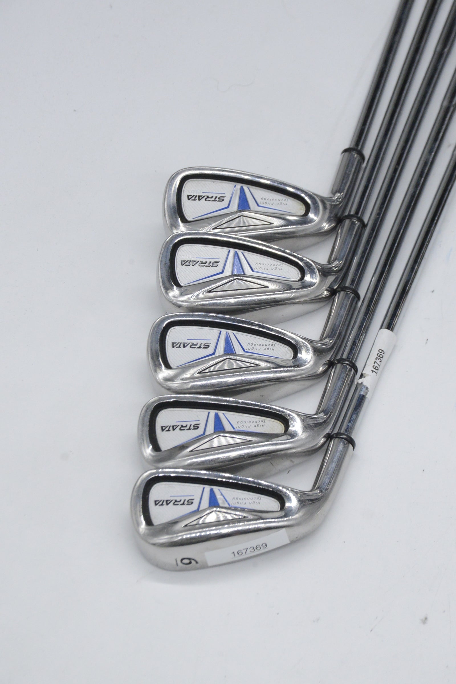 Lefty Strata Plus 6-PW Iron Set R Flex +0.25"