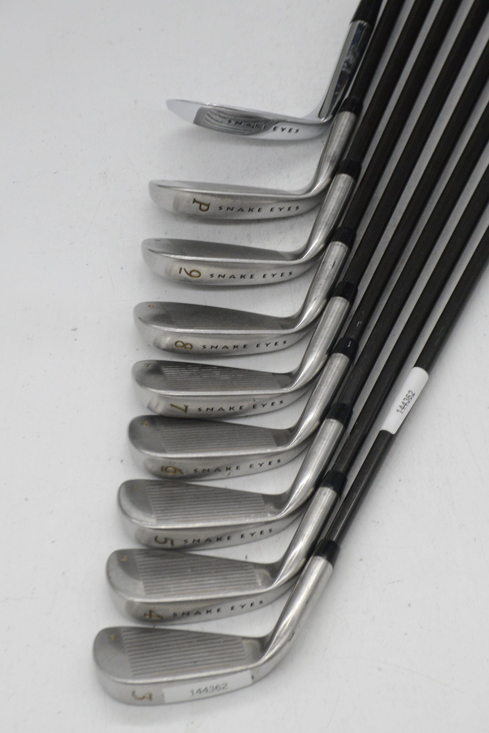 Snake Eyes Viper MS 3-PW, SW Iron Set R Flex -0.25" Golf Clubs GolfRoots 