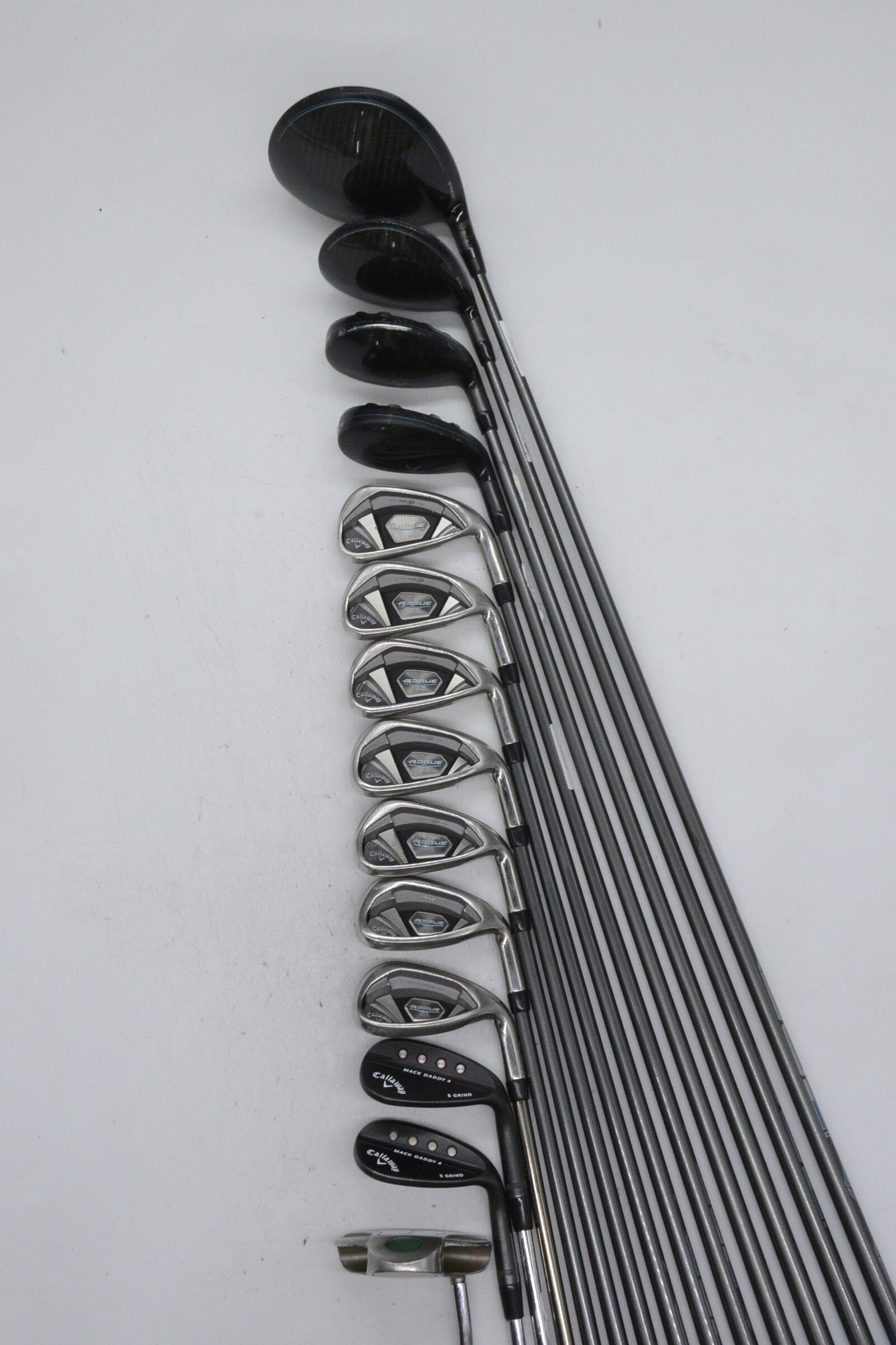 Callaway Rogue X Mixed Full Set R Flex -0.25" Golf Clubs GolfRoots 