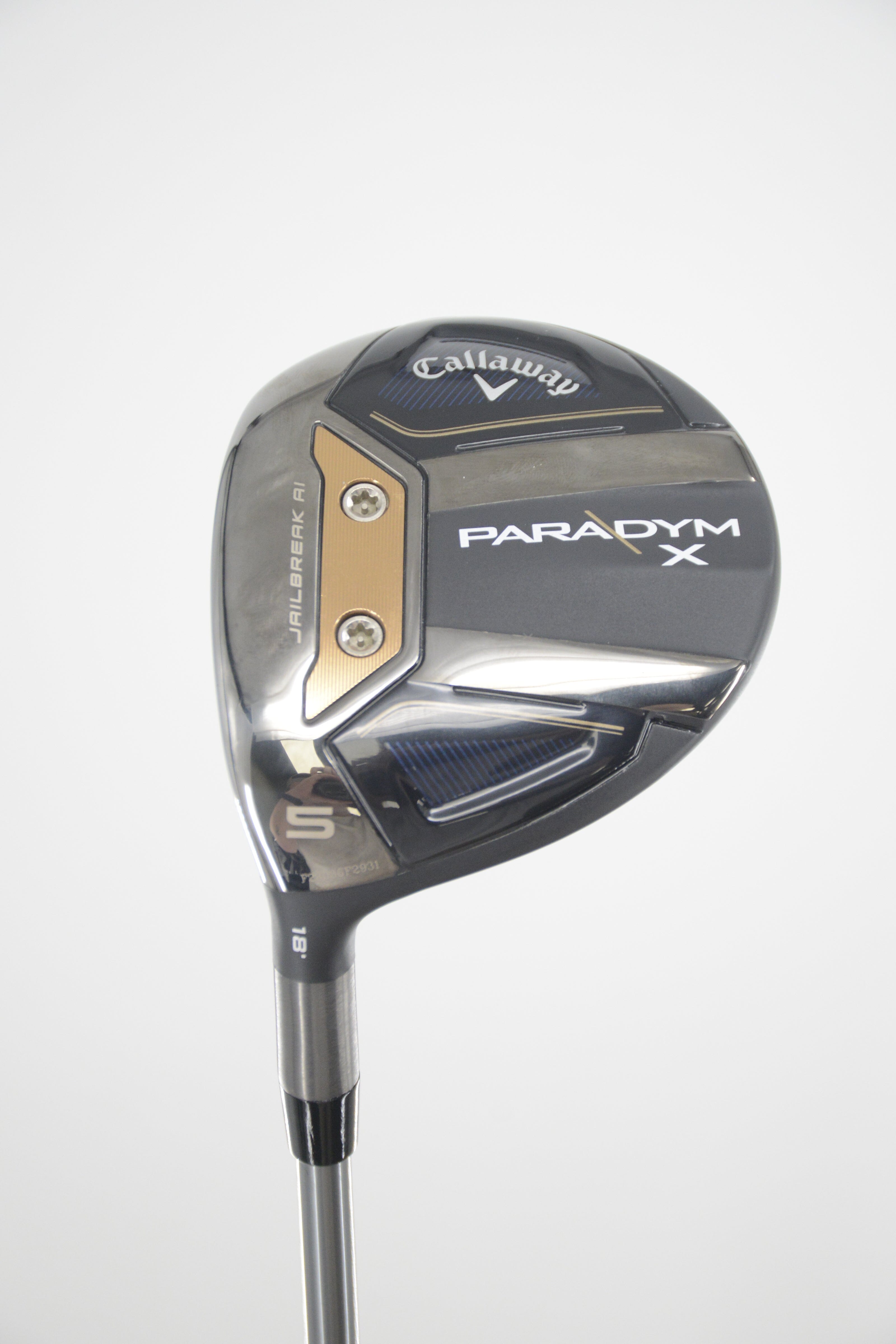 Lefty Callaway Paradym X 5 Wood S Flex 42.25" Golf Clubs GolfRoots 