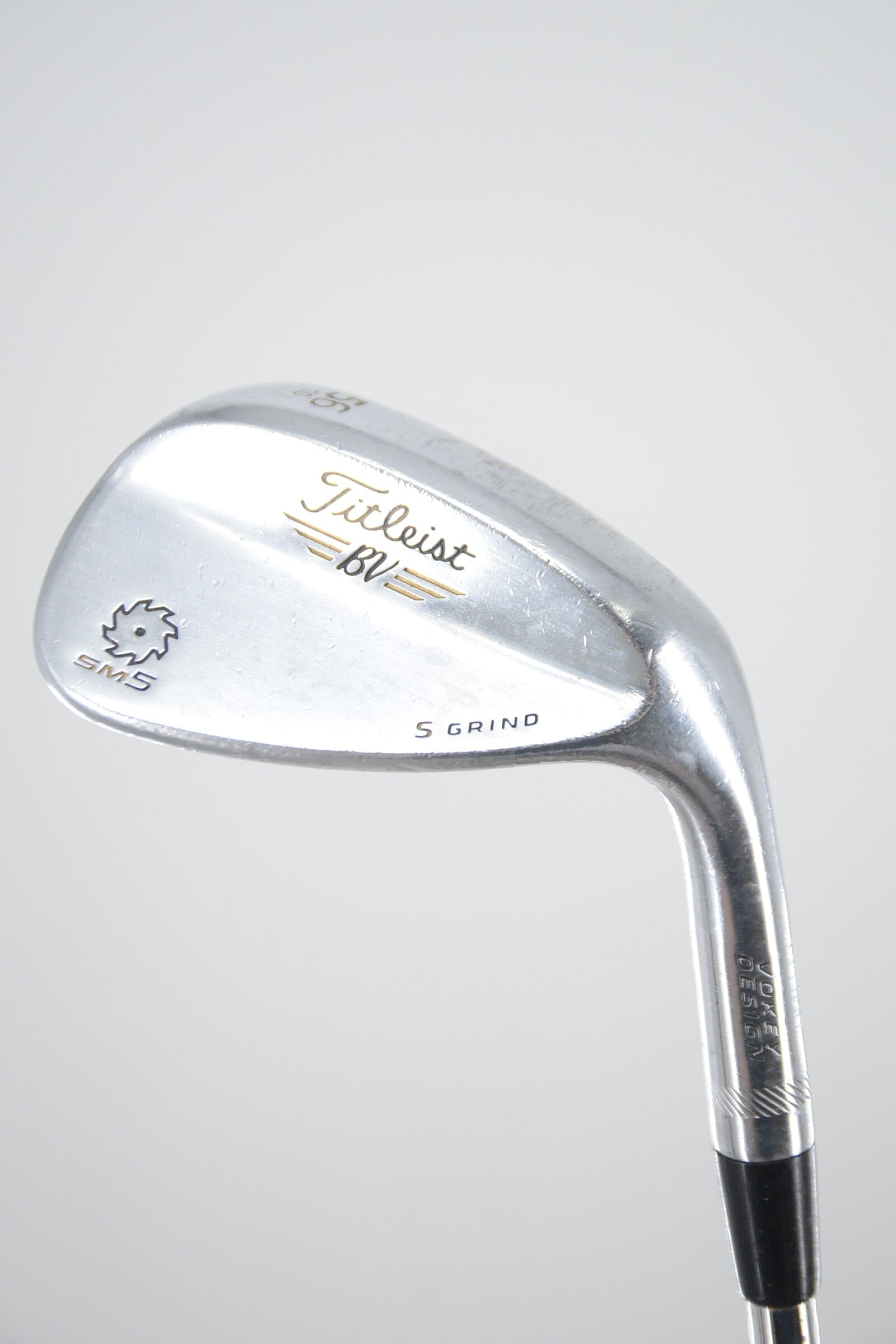 Titleist Vokey SM5 Tour Chrome 56 Degree Wedge S Flex 35" Golf Clubs GolfRoots 