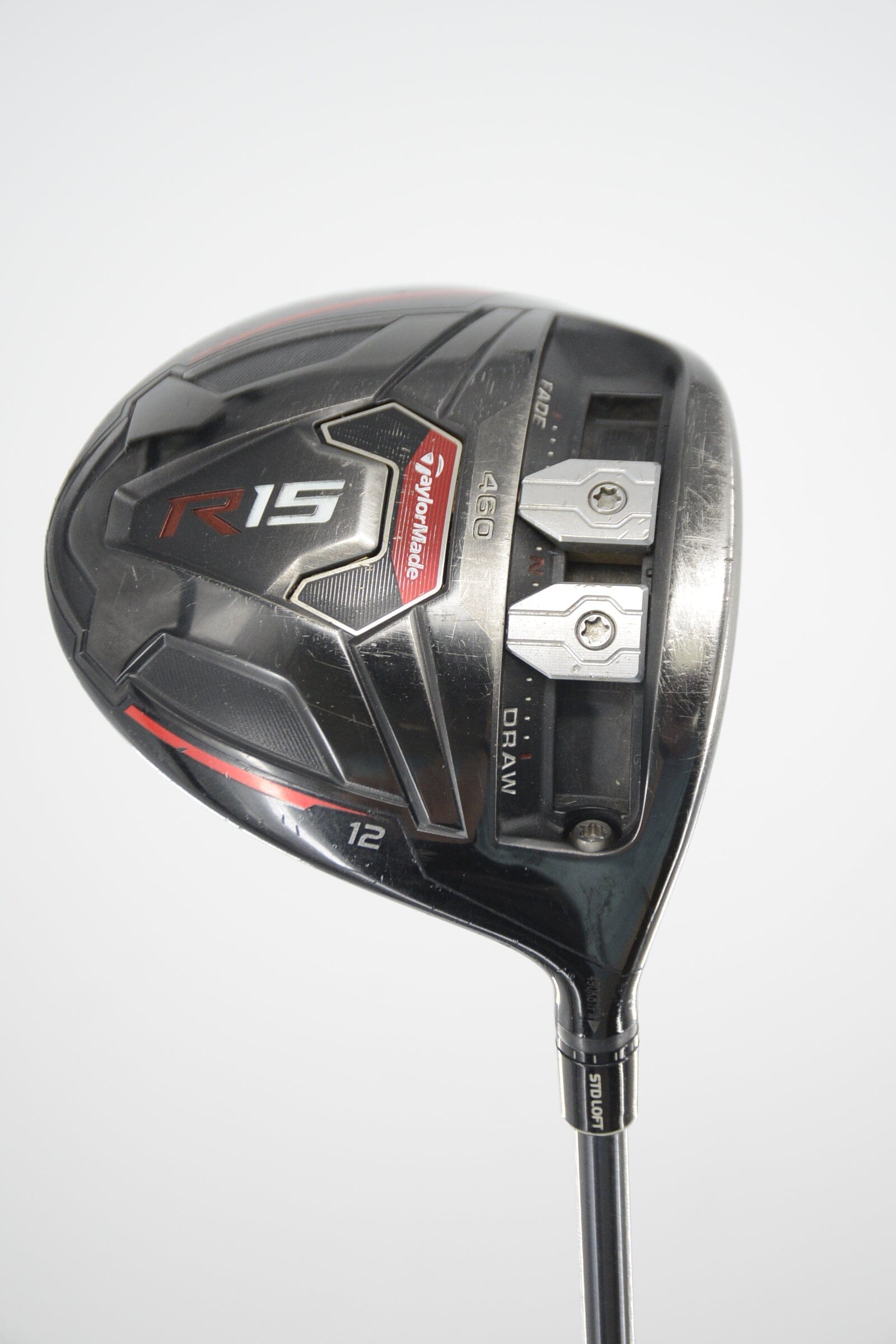 TaylorMade R15 Black 12 Degree Driver R Flex 45.25" Golf Clubs GolfRoots 