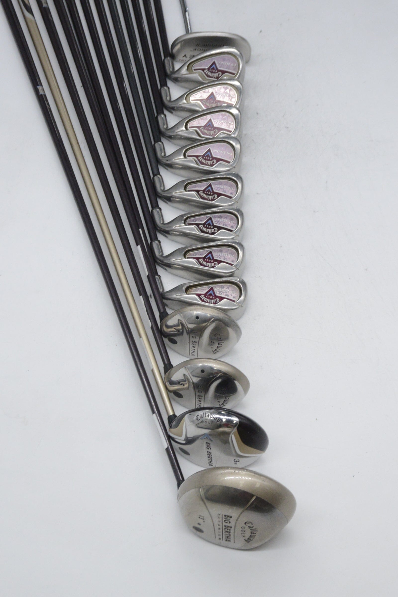 Women's Callaway Big Bertha 2006 Mixed Full Set W Flex Std Length Golf Clubs GolfRoots 