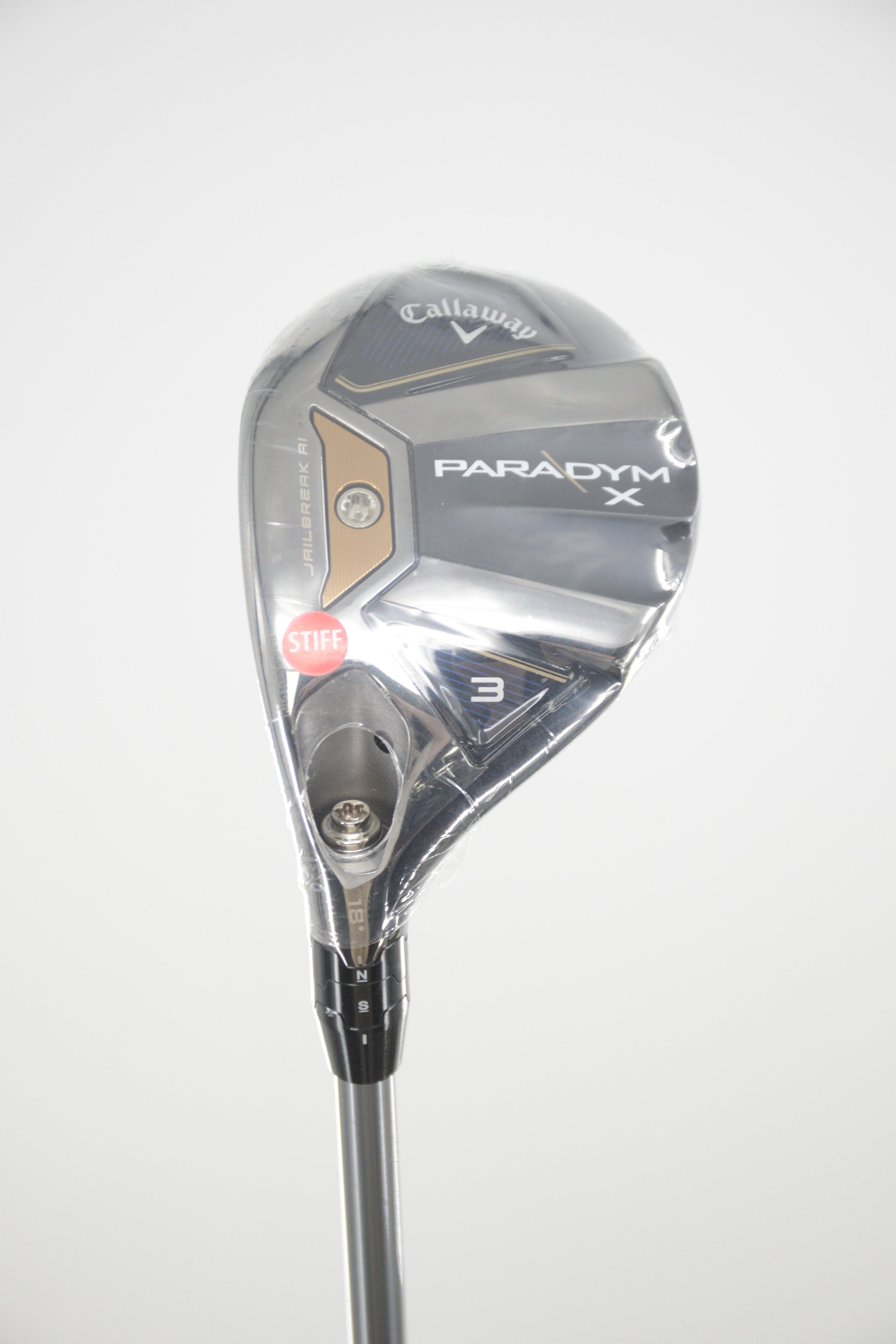 NEW Lefty Callaway Paradym X 3 Hybrid S Flex 40.25" Golf Clubs GolfRoots 