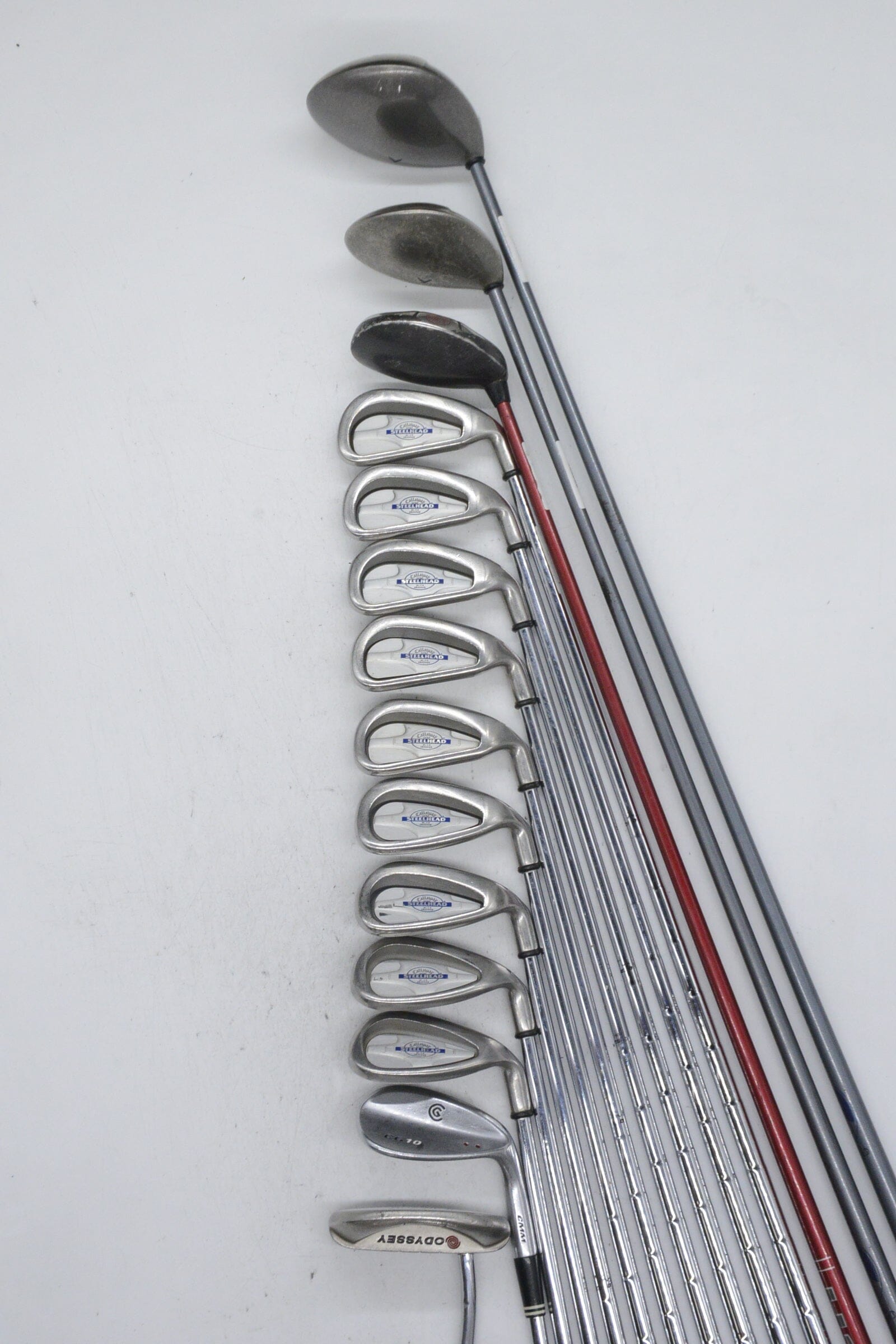 Callaway Steelhead X-14 Mixed Full Set S Flex Std Length Golf Clubs GolfRoots 