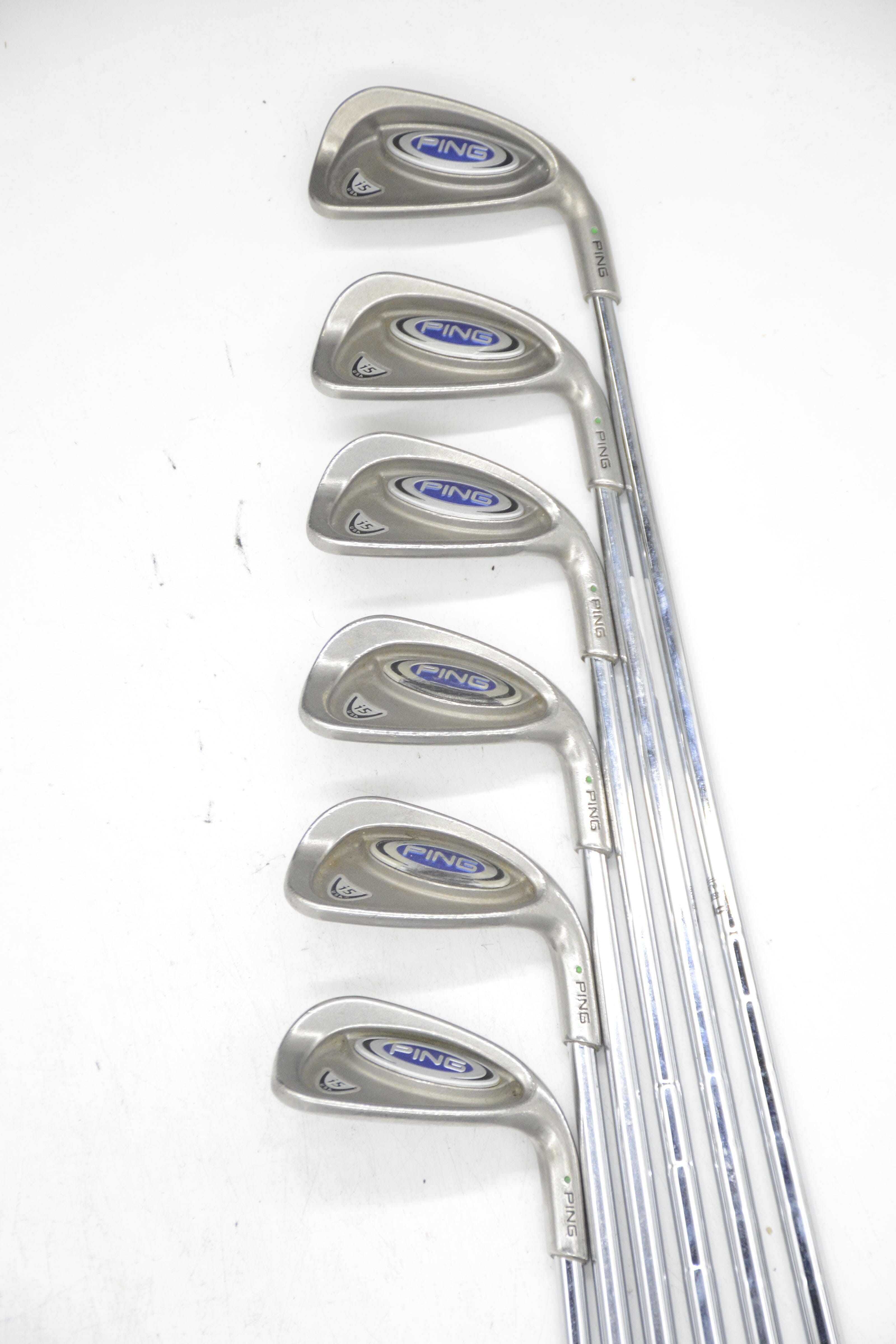 Ping I5 4, 6-PW Iron Set S Flex Std Length Golf Clubs GolfRoots 