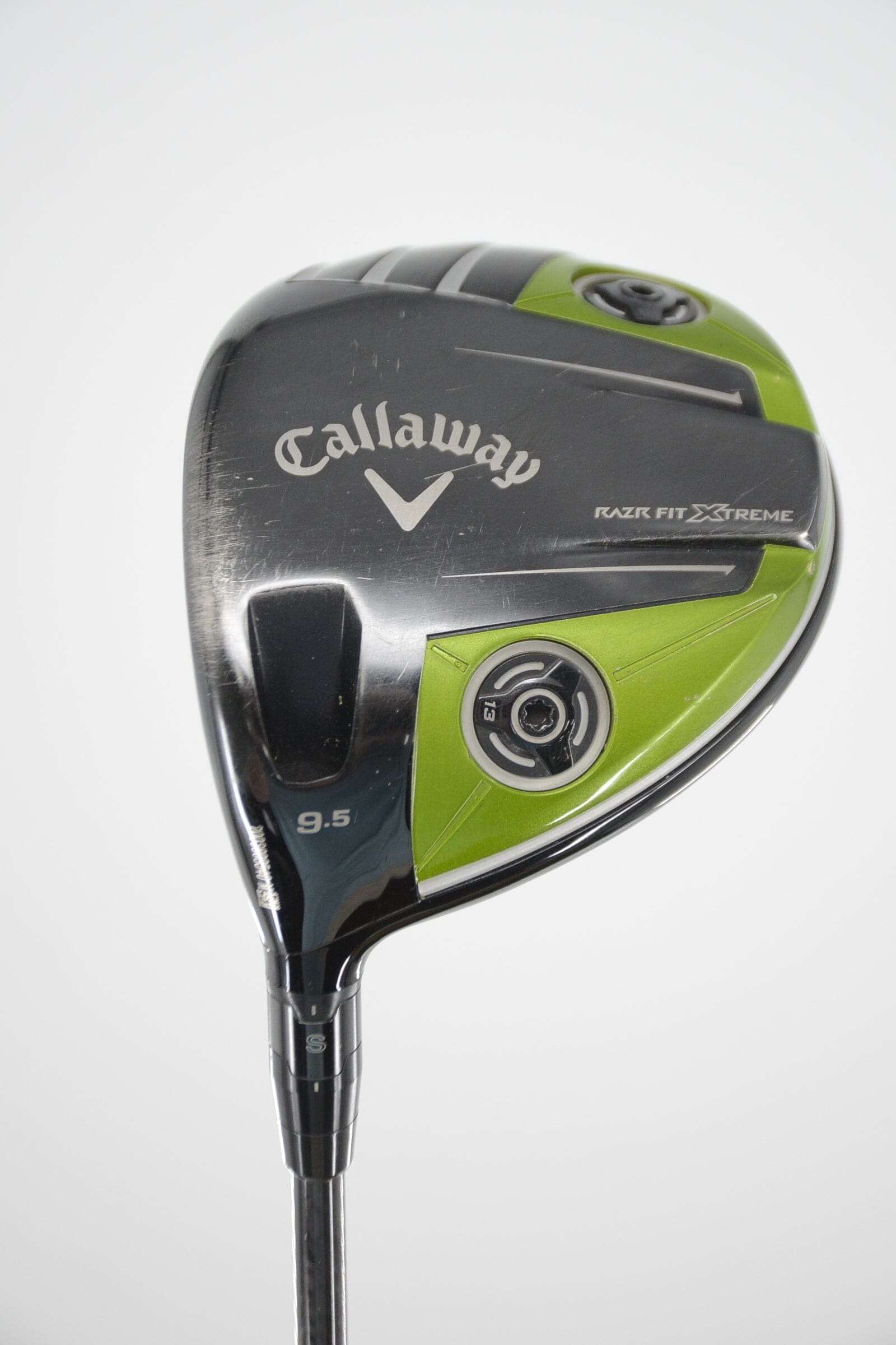 Lefty Callaway RAZR Fit Xtreme 9.5 Degree Driver S Flex 45.25" Golf Clubs GolfRoots 