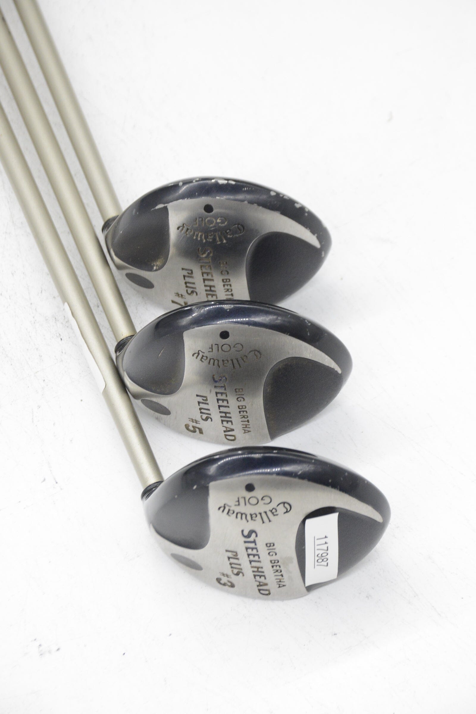 Women's Callaway Steelhead Plus 3W, 5W, 7W Wood Set W Flex Golf Clubs GolfRoots 
