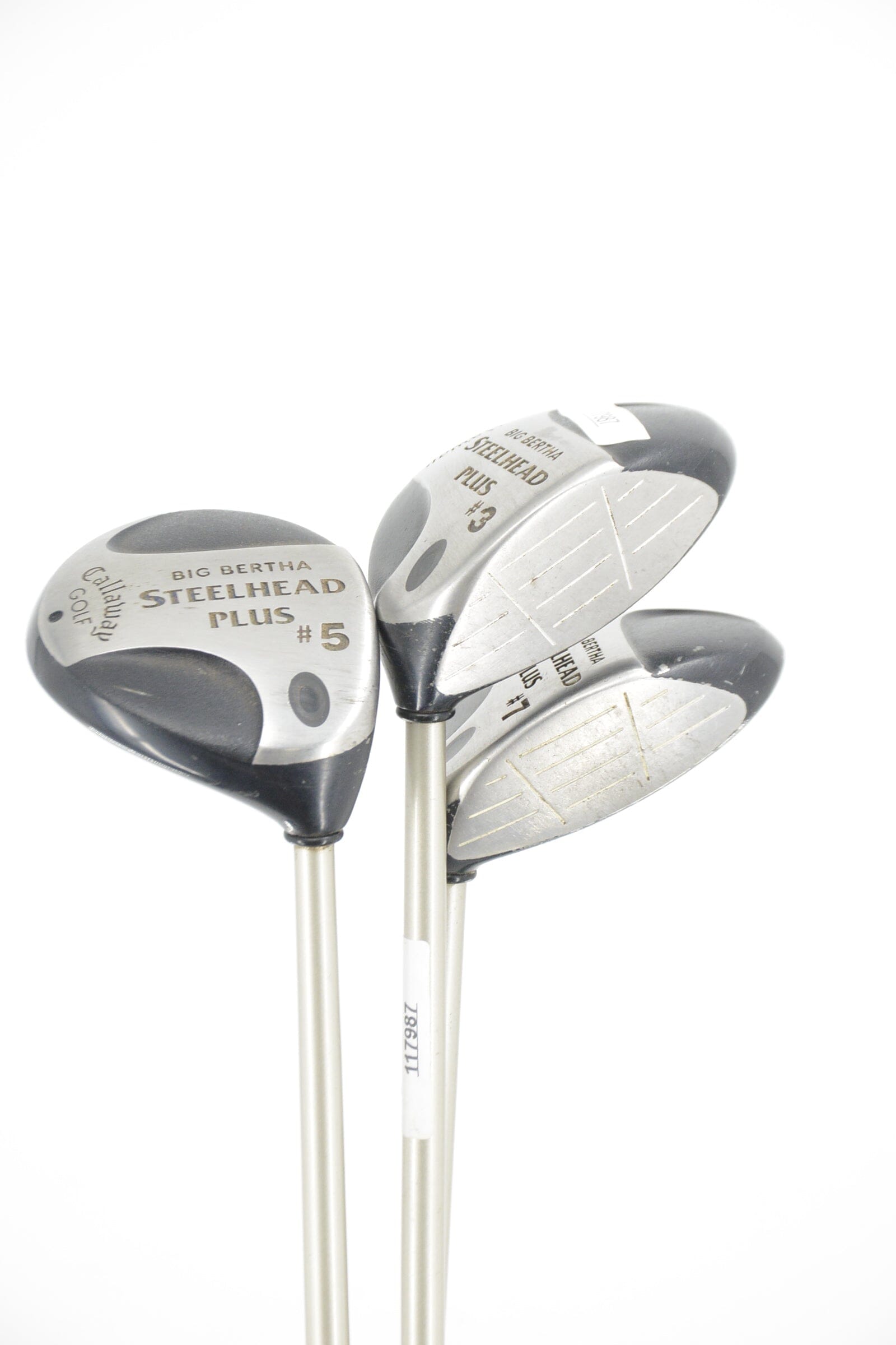 Women's Callaway Steelhead Plus 3W, 5W, 7W Wood Set W Flex Golf Clubs GolfRoots 