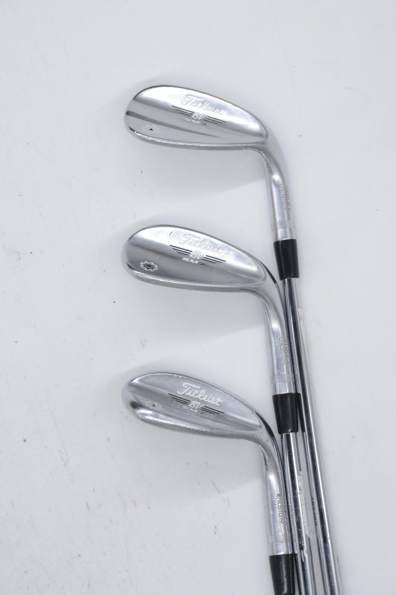 Titleist Vokey SM7 Tour Chrome 52, 56, 60 Degree Wedge Set Wedge Flex Golf Clubs GolfRoots 