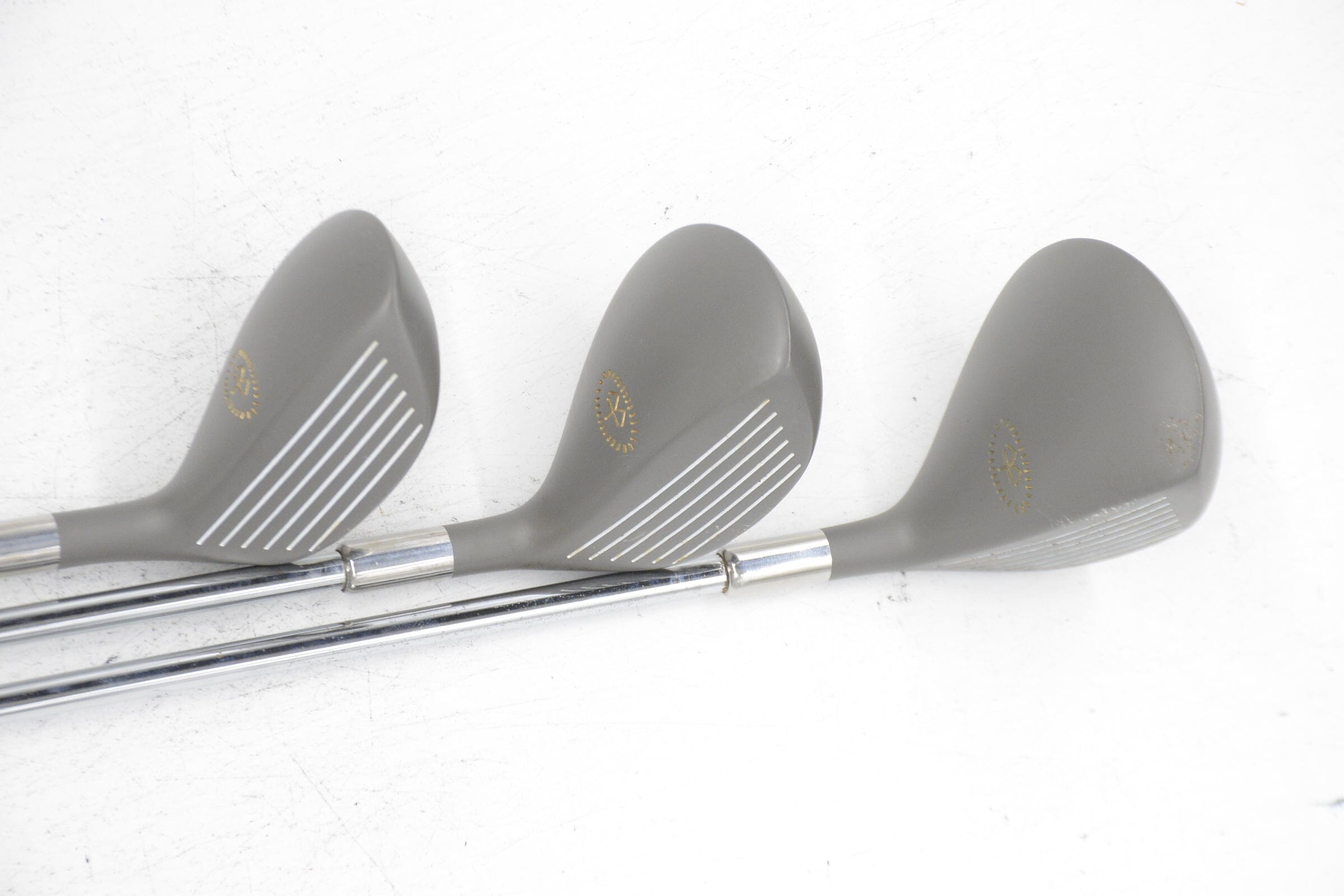 Lefty MacGregor Tourney D, 3W, 5W Wood Set S Flex Golf Clubs GolfRoots 