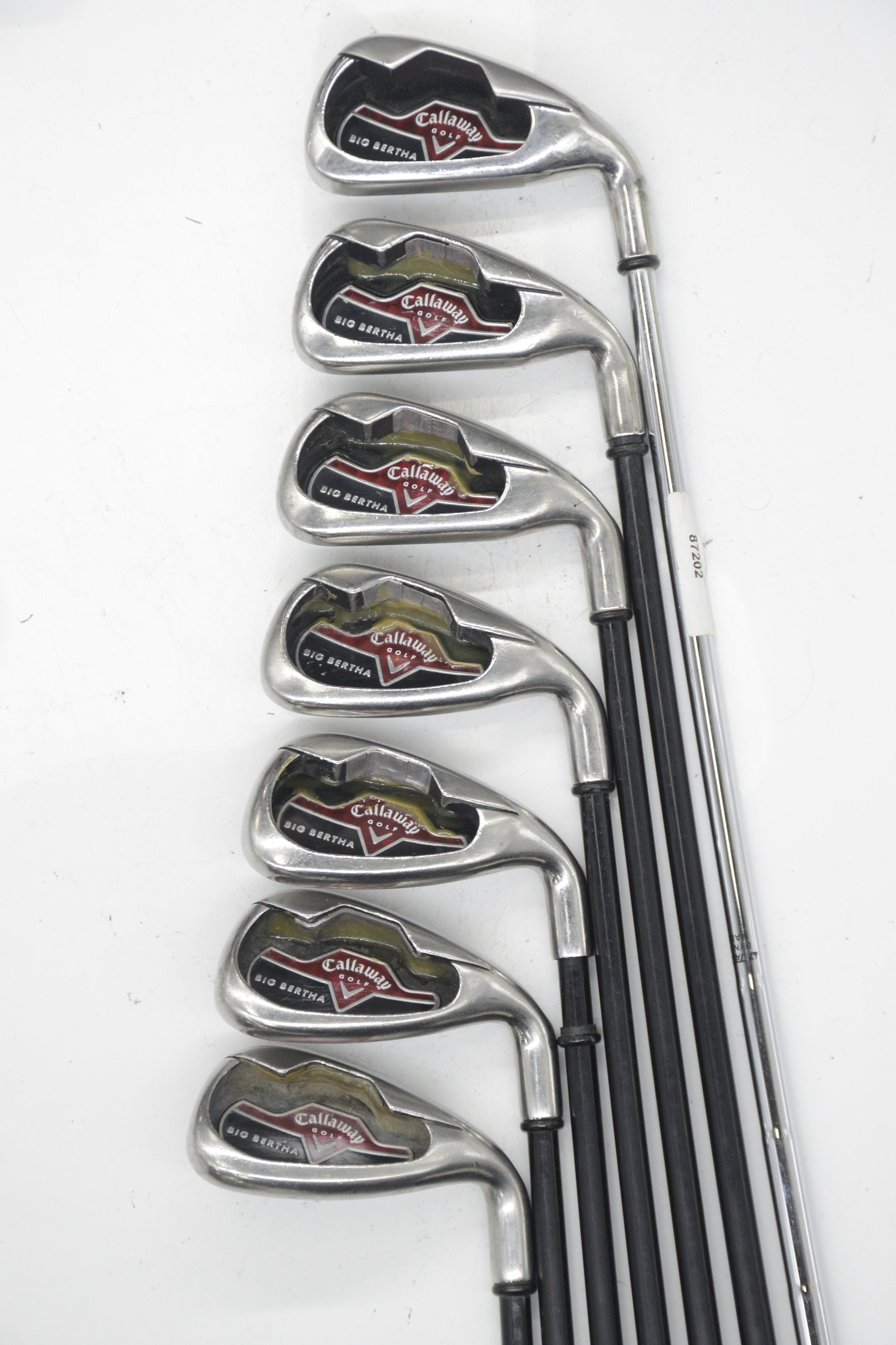 Callaway Big Bertha 2006 5-AW Iron Set SR Flex -0.5" Golf Clubs GolfRoots 