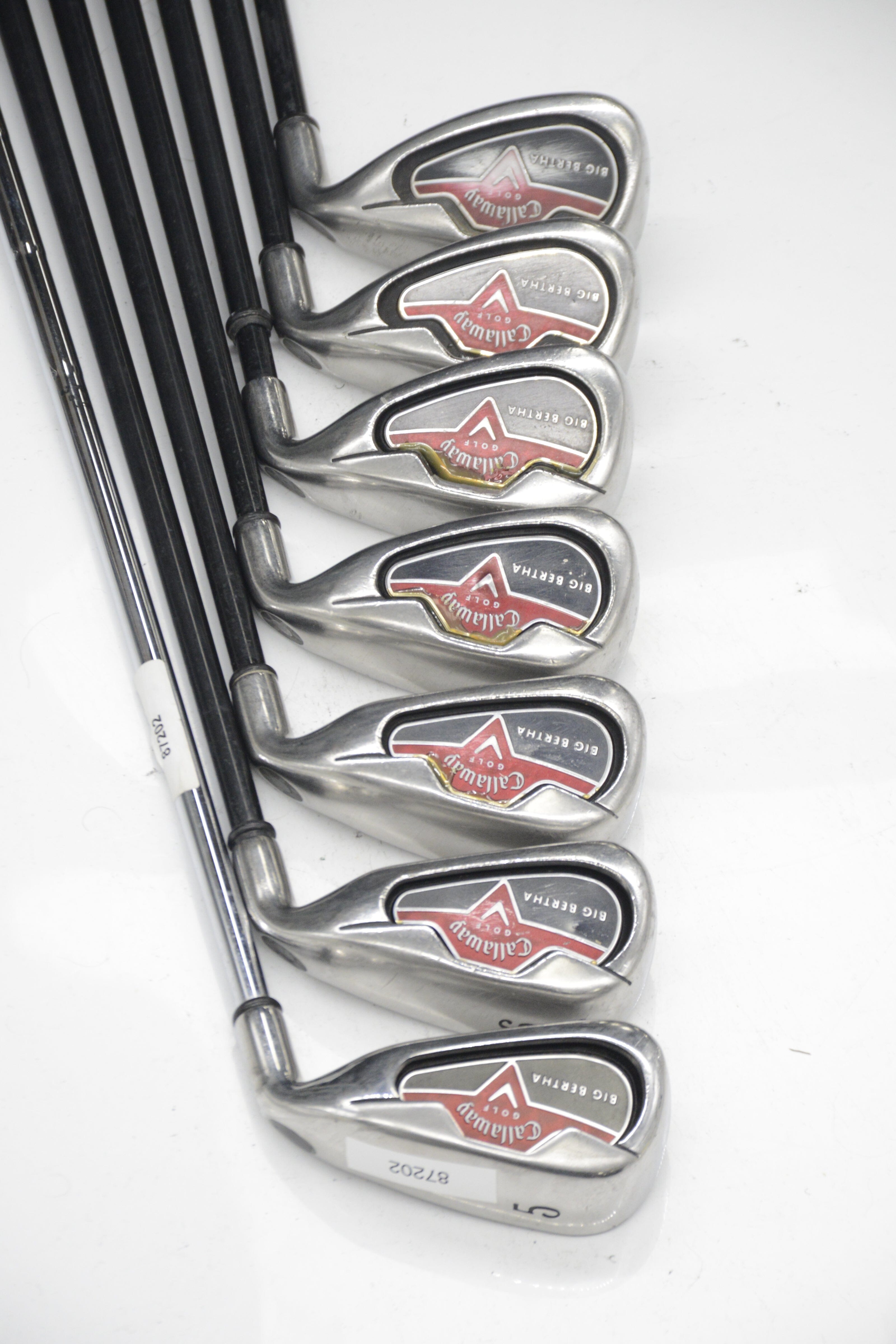 Callaway Big Bertha 2006 5-AW Iron Set SR Flex -0.5" Golf Clubs GolfRoots 