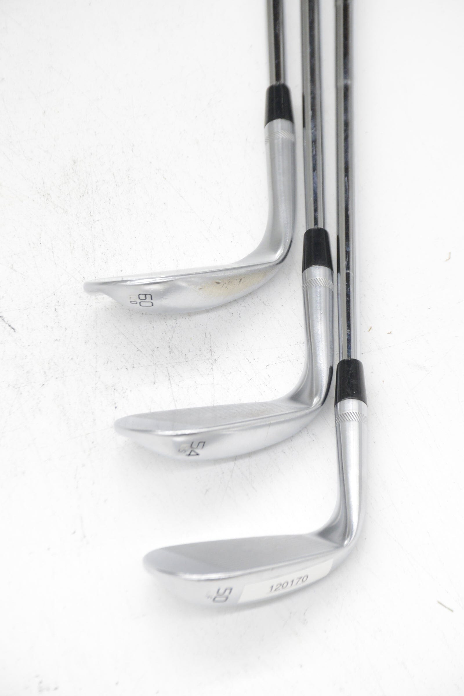 Titleist Vokey SM9 Tour Chrome 50, 54, 60 Degree Wedge Set Wedge Flex Golf Clubs GolfRoots 