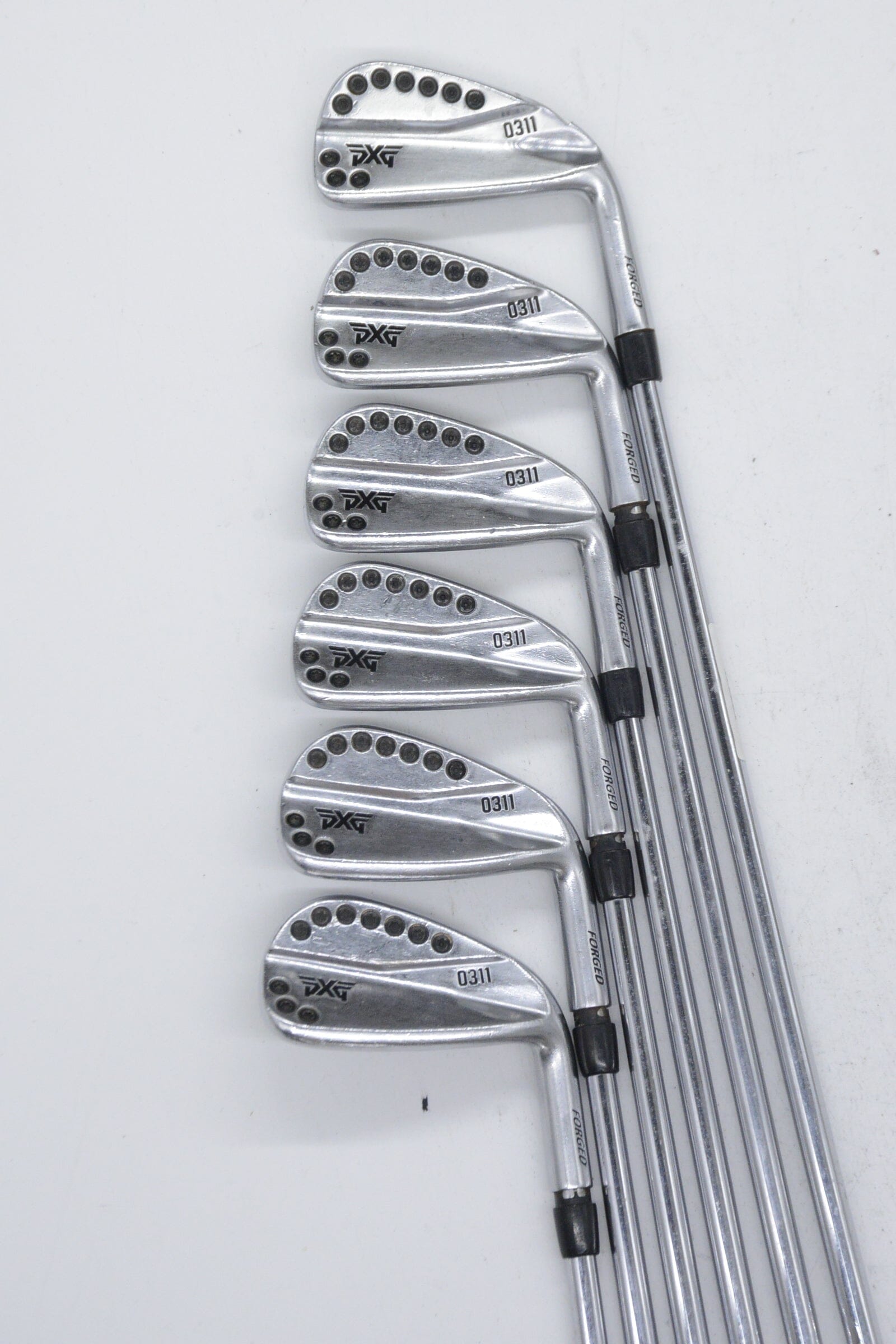 PXG 0311 Chrome 3, 5-9 Iron Set S Flex Std Length Golf Clubs GolfRoots 