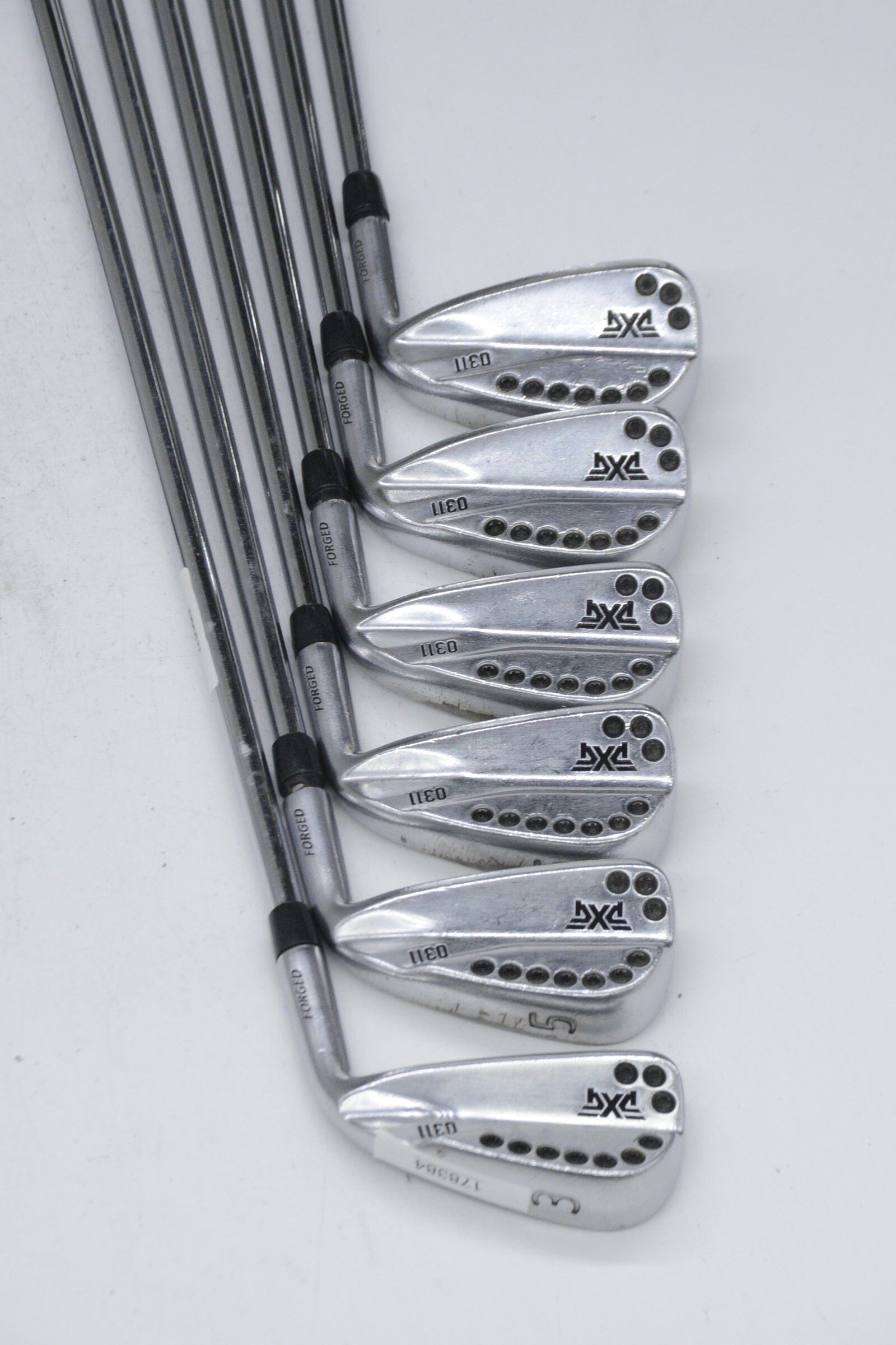 PXG 0311 Chrome 3, 5-9 Iron Set S Flex Std Length Golf Clubs GolfRoots 