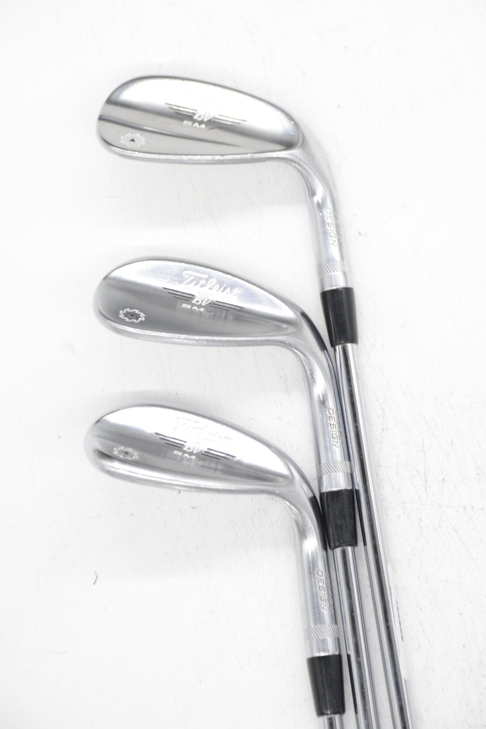 Titleist Vokey SM7 Tour Chrome 50, 54, 58 Degree Wedge Set S Flex