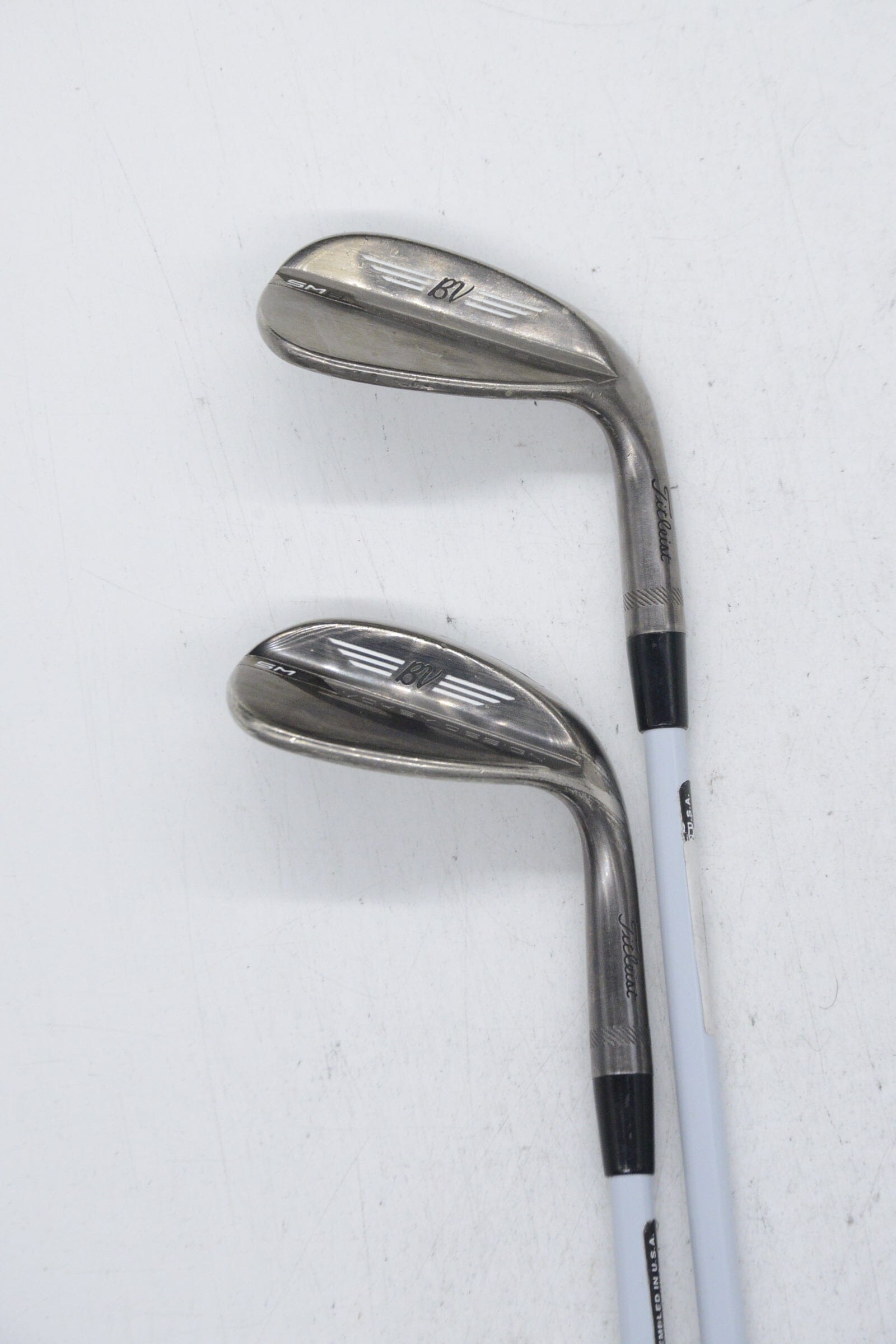 Women's Titleist Vokey SM8 Brushed Steel 52 & 58 Degree Wedge Set W Flex Golf Clubs GolfRoots 