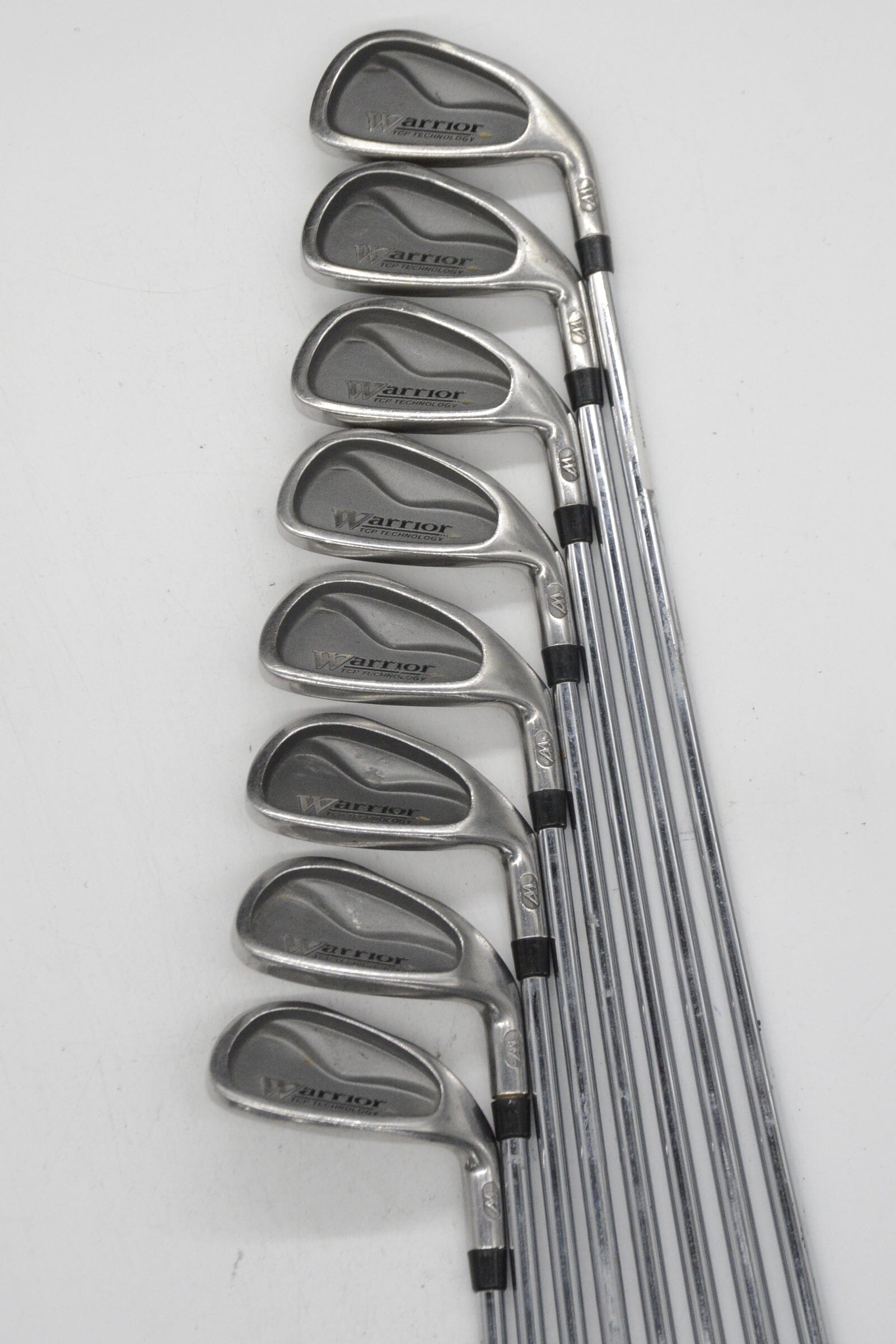 Warrior TCP Tech 3-PW Iron Set S Flex +0.5" Golf Clubs GolfRoots 